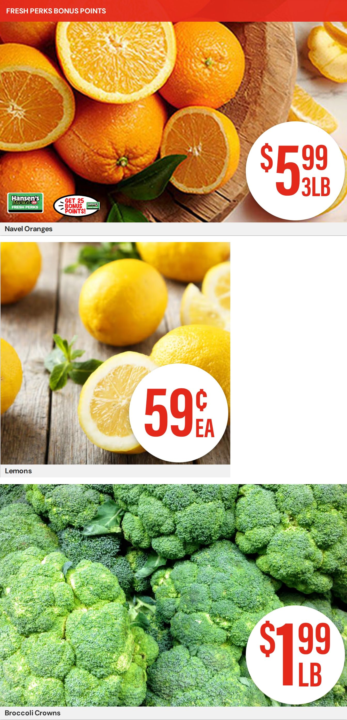 Hansen's IGA Wisconsin (Neillsville, WI) Weekly Ad August 17 - 23, 2026