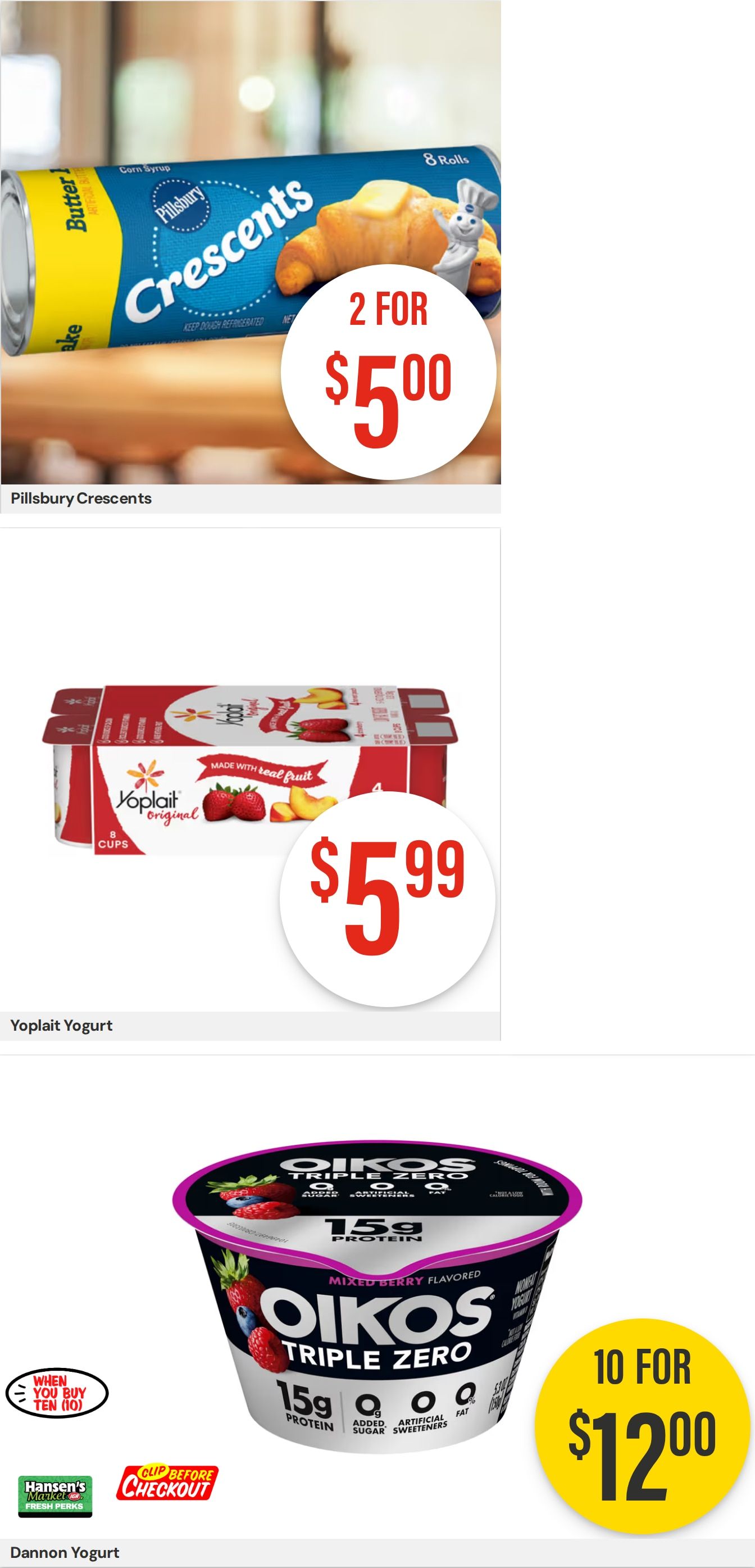 Hansen's IGA Wisconsin (Prairie Du Sac, WI) Weekly Ad August 17 - 23, 2026