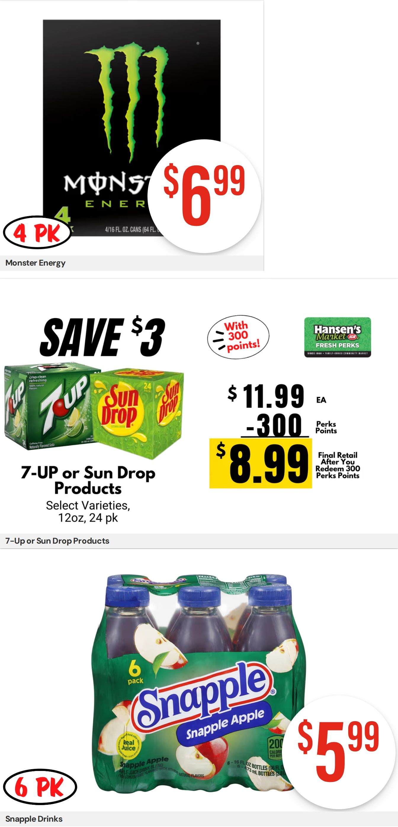 Hansen's IGA Wisconsin (Prairie Du Sac, WI) Weekly Ad August 17 - 23, 2026