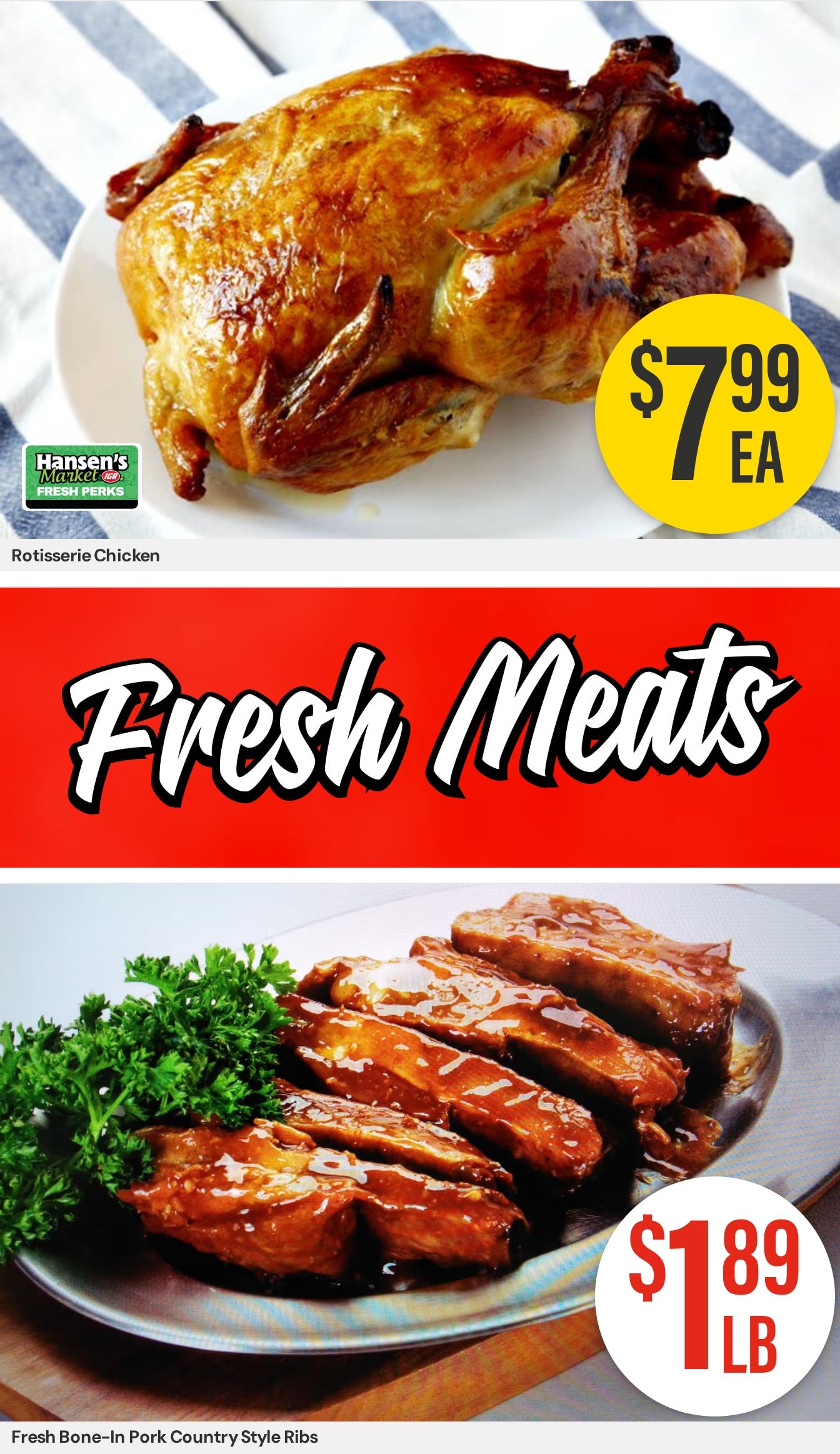 Hansen's IGA Wisconsin (Tomah, WI) Weekly Ad August 17 - 23, 2026