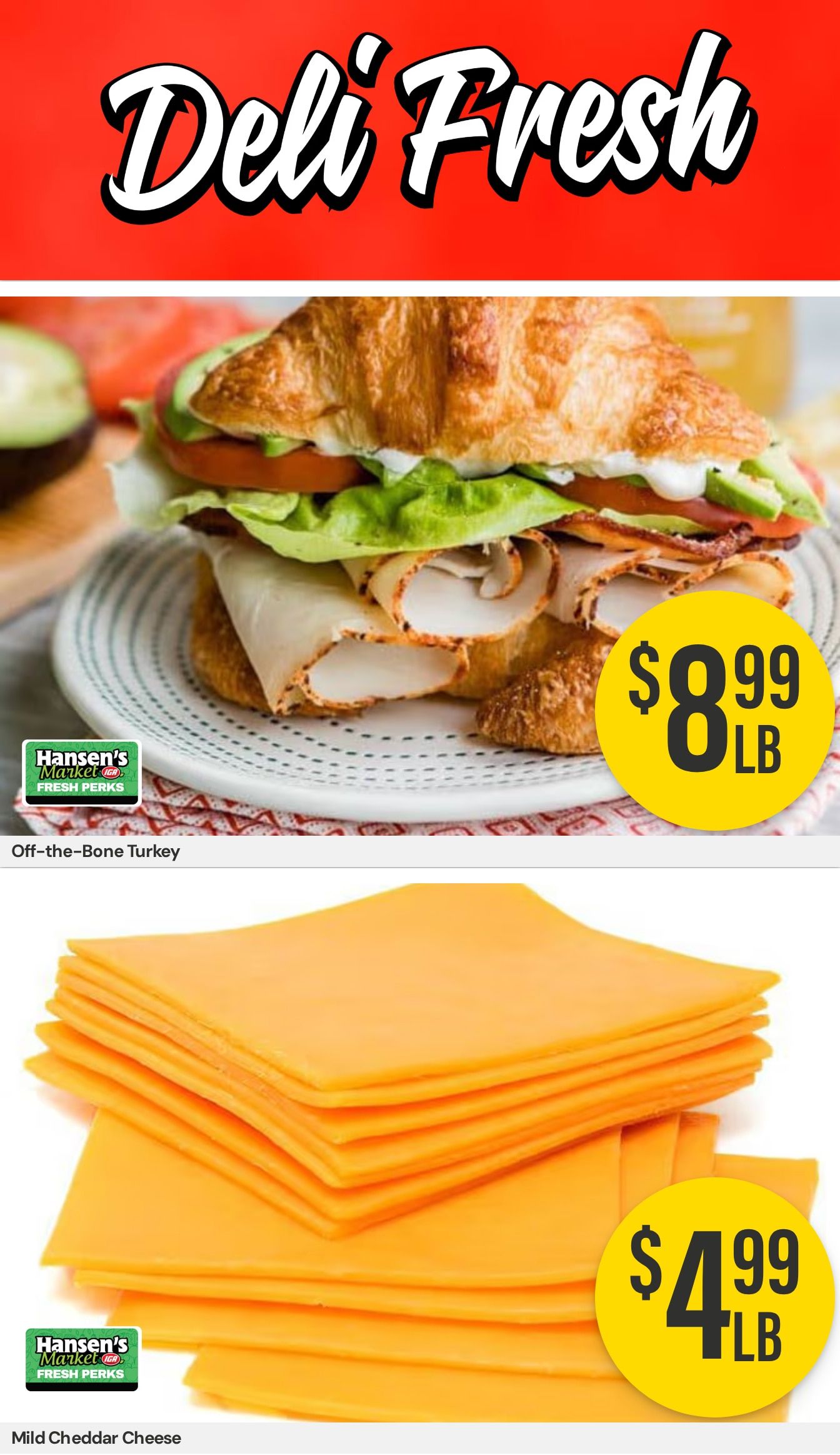 Hansen's IGA Wisconsin (Wisconsin) Weekly Ad August 17 - 23, 2026