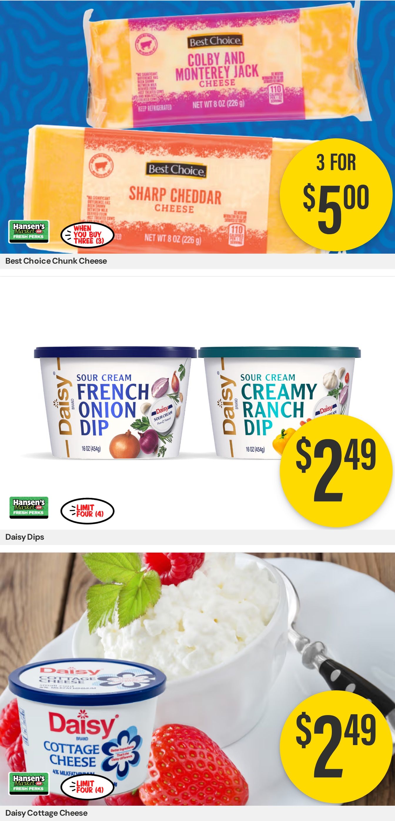 Hansen's IGA Wisconsin (Wisconsin) Weekly Ad August 17 - 23, 2026