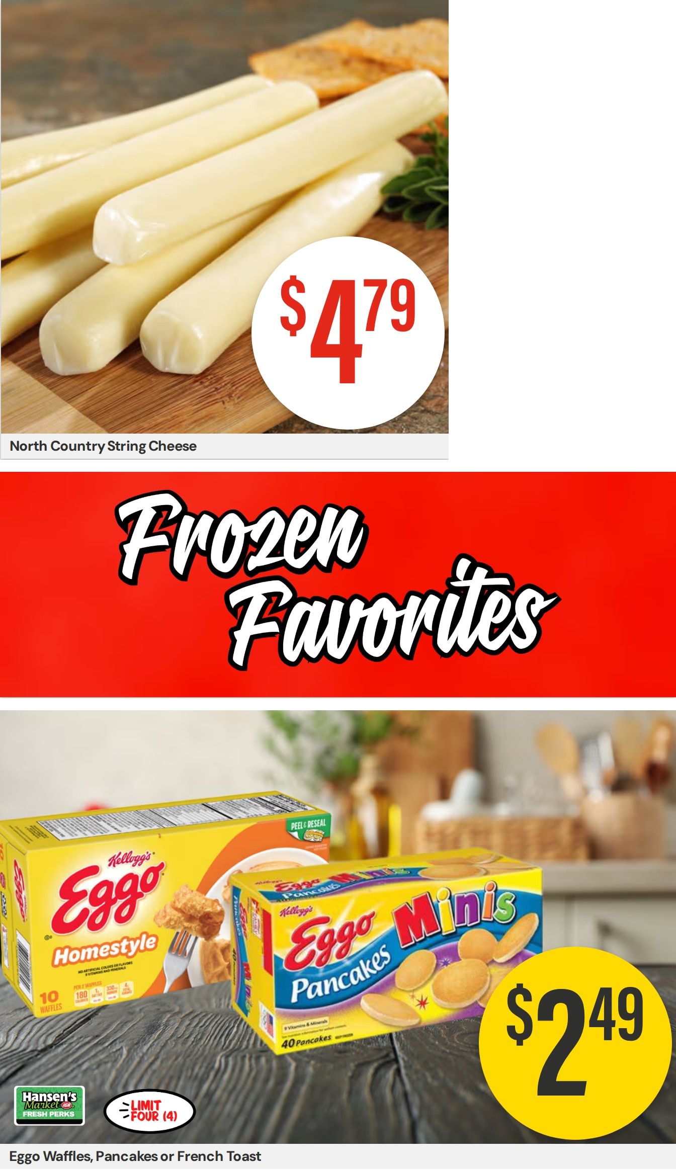 Hansen's IGA Wisconsin (Wisconsin) Weekly Ad August 17 - 23, 2026