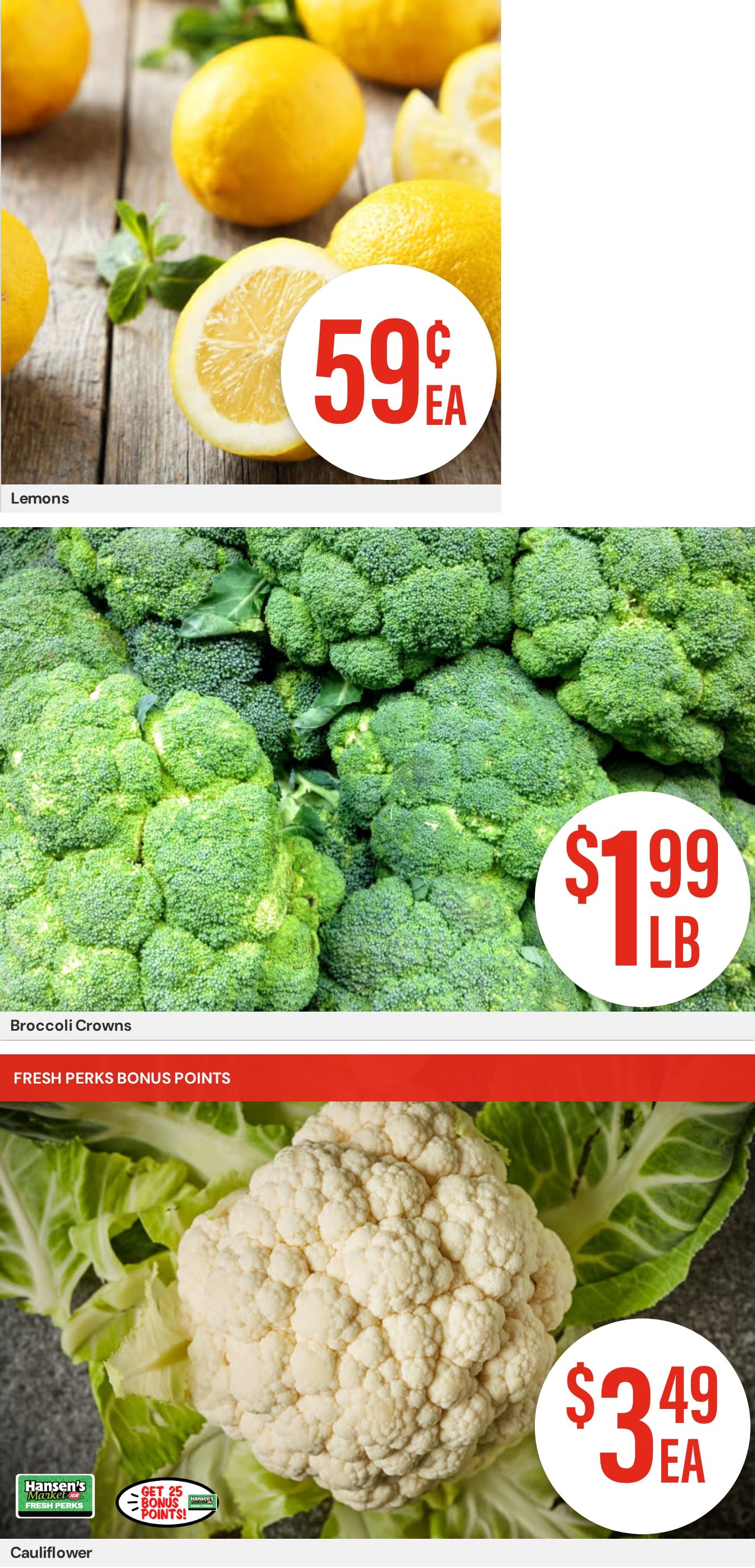 Hansen's IGA Wisconsin (Wisconsin) Weekly Ad August 17 - 23, 2026