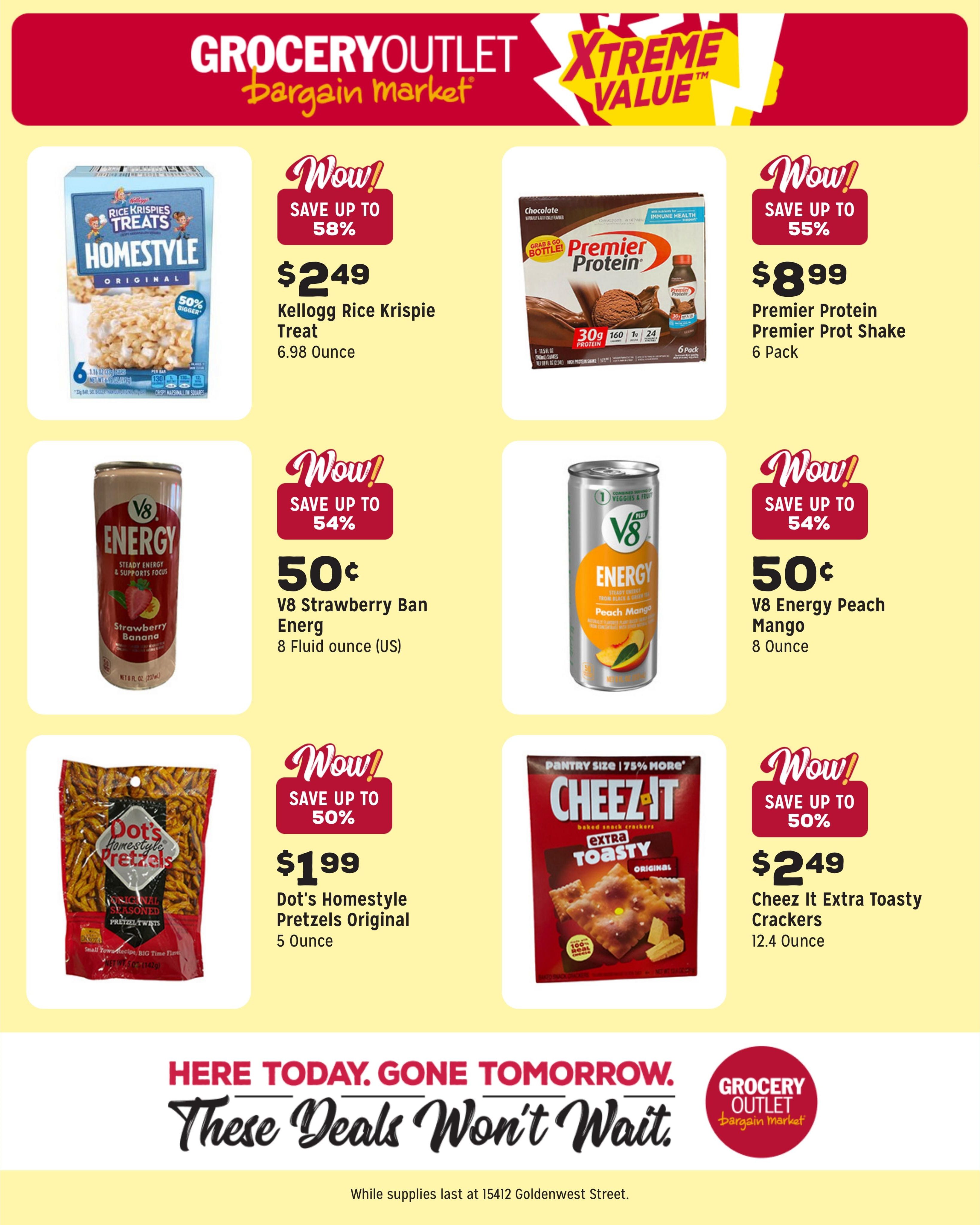 Grocery Outlet (Garden Grove–Westminster Area, CA) Weekly Ad August 12 - 18, 2026