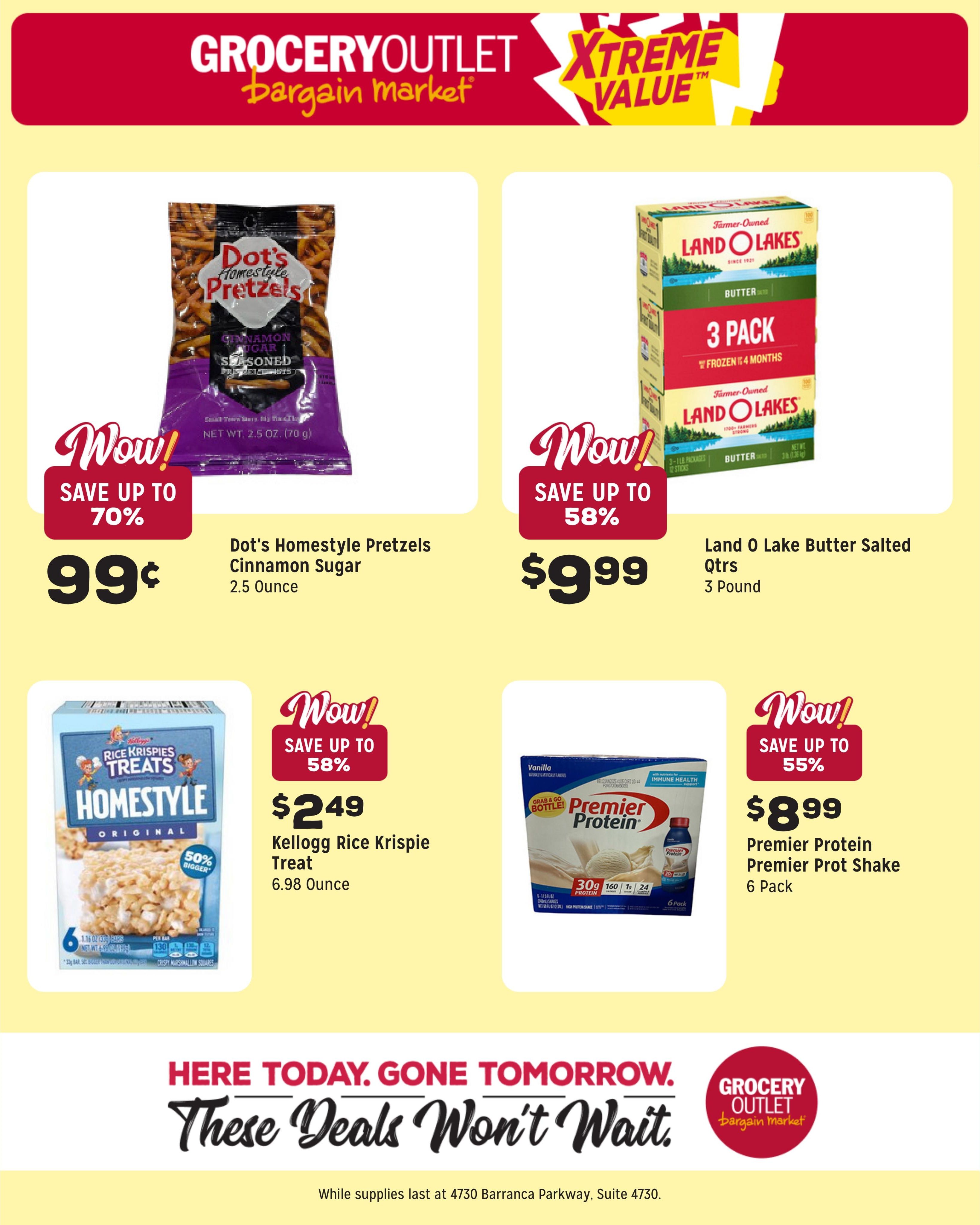 Grocery Outlet (Newport Coast Area, CA) Weekly Ad August 12 - 18, 2026