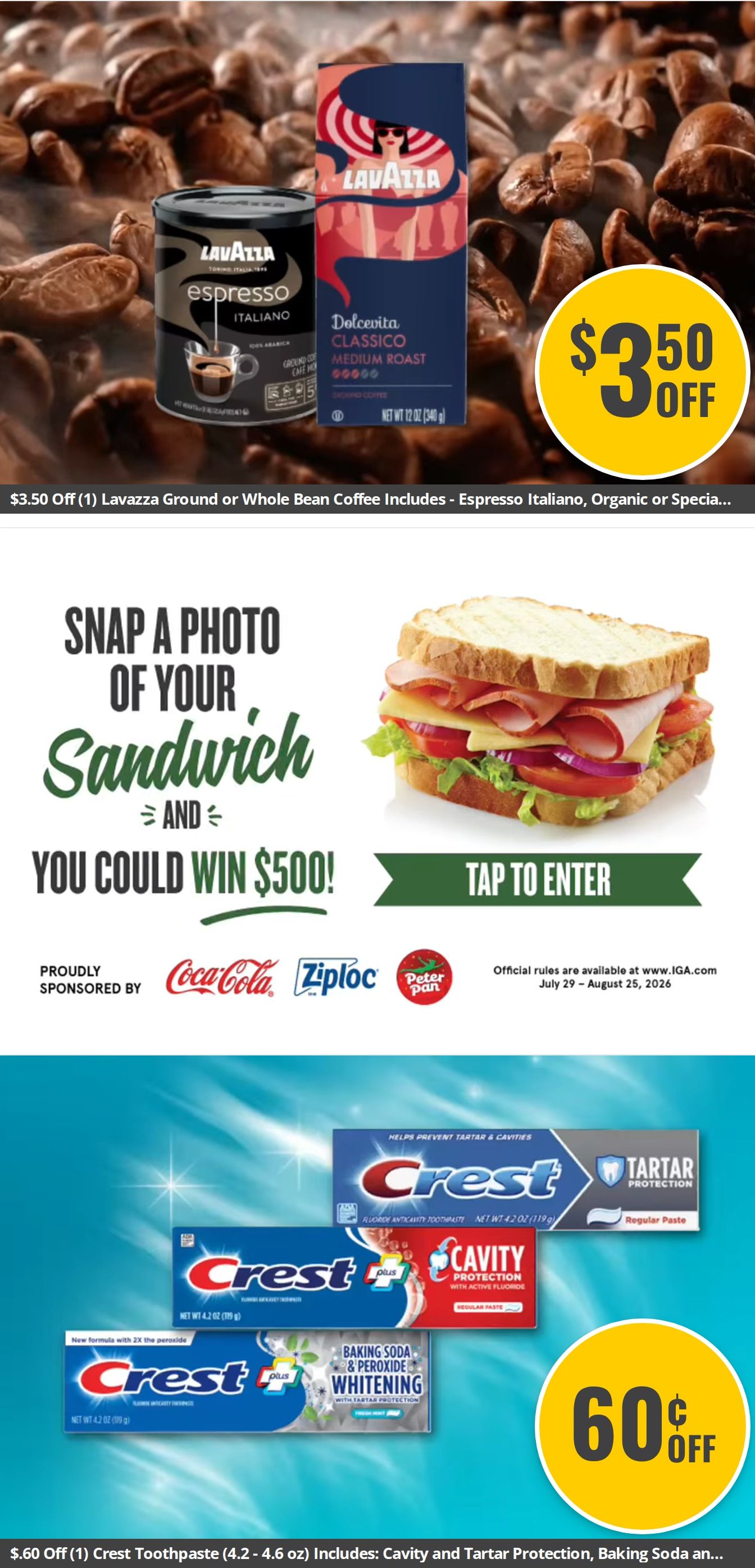 Crop's Marketplace Weekly Ad August 12 - 25, 2026