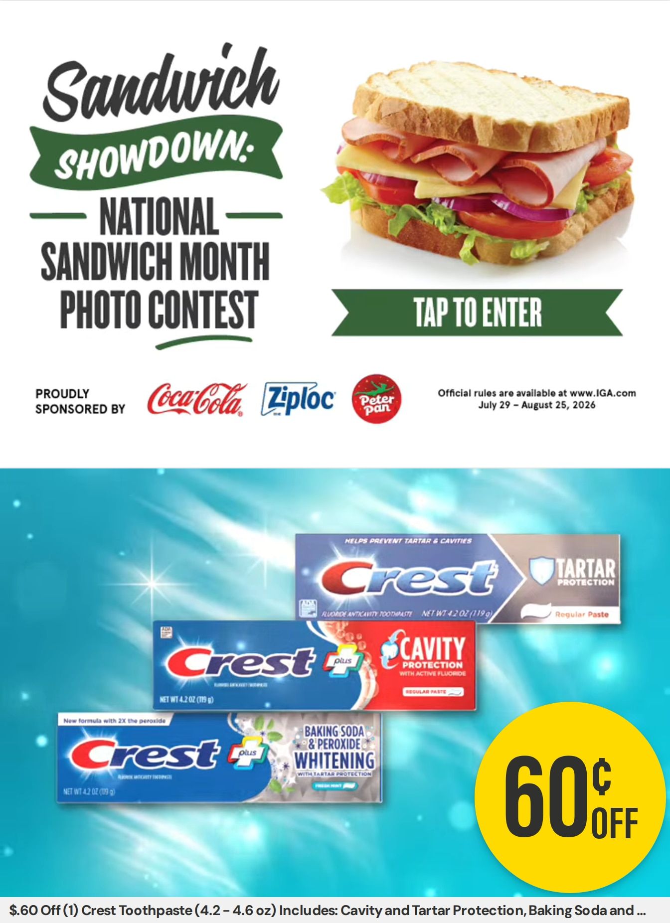 Darrington IGA Weekly Ad August 12 - 25, 2026