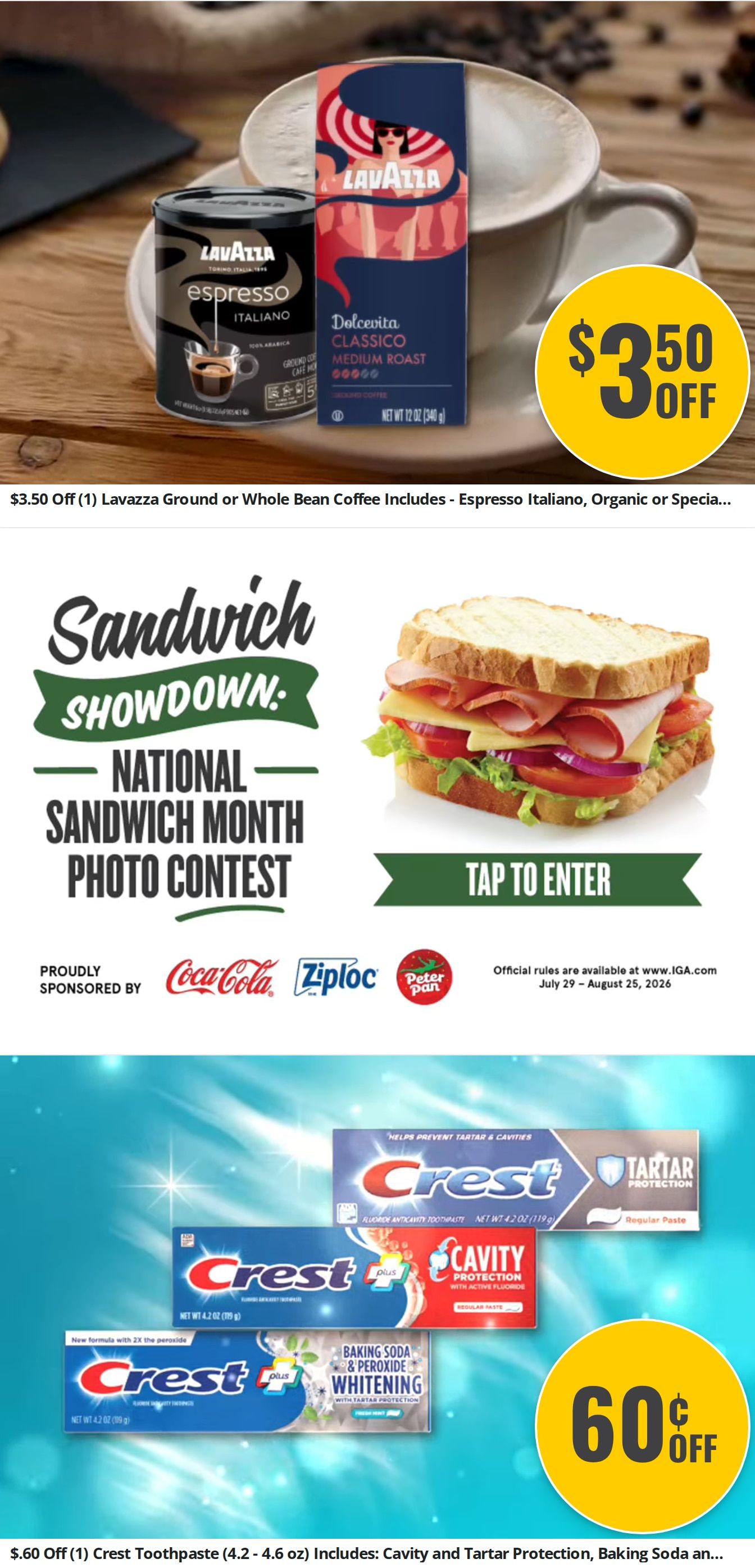 Wray's IGA Weekly Ad August 12 - 25, 2026