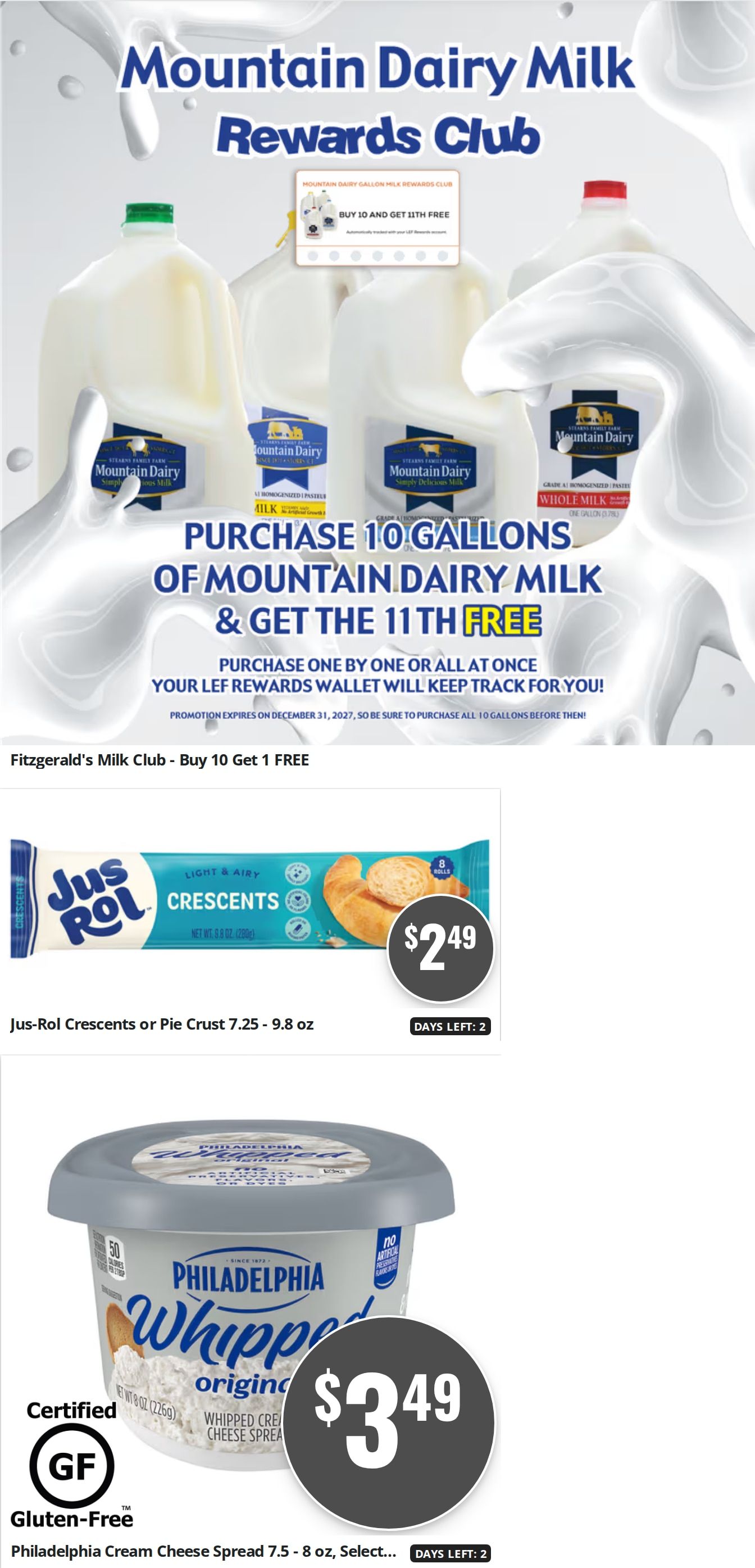 Fitzgerald's Foods Weekly Ad August 14 - 20, 2026
