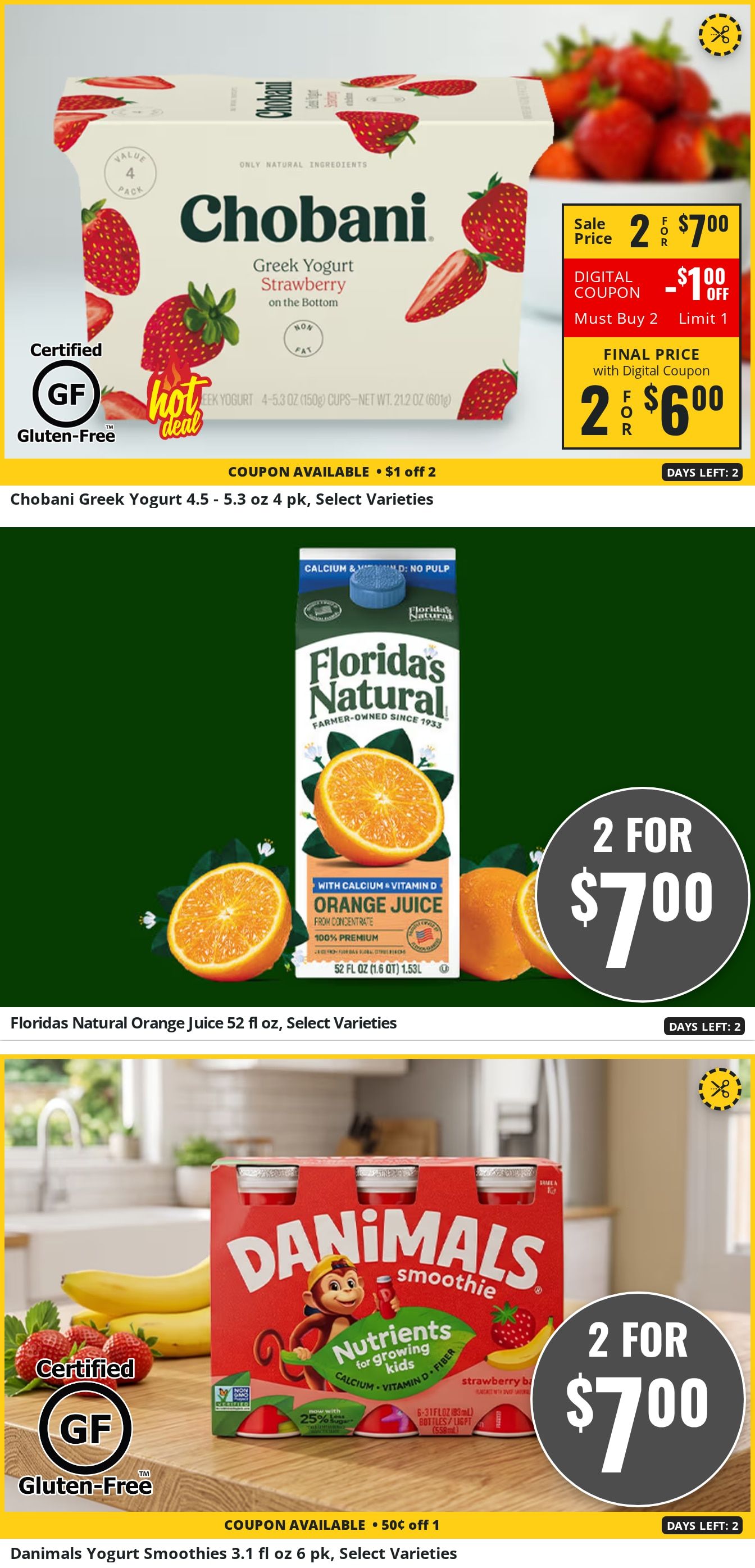 Fitzgerald's Foods Weekly Ad August 14 - 20, 2026