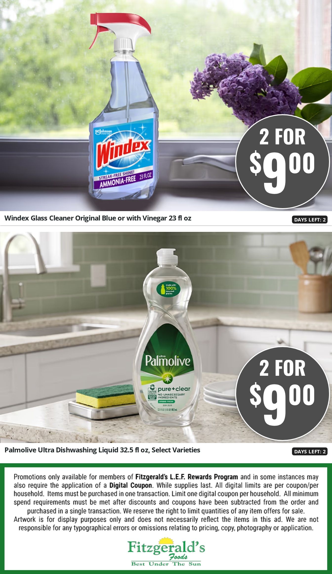 Fitzgerald's Foods Weekly Ad August 14 - 20, 2026