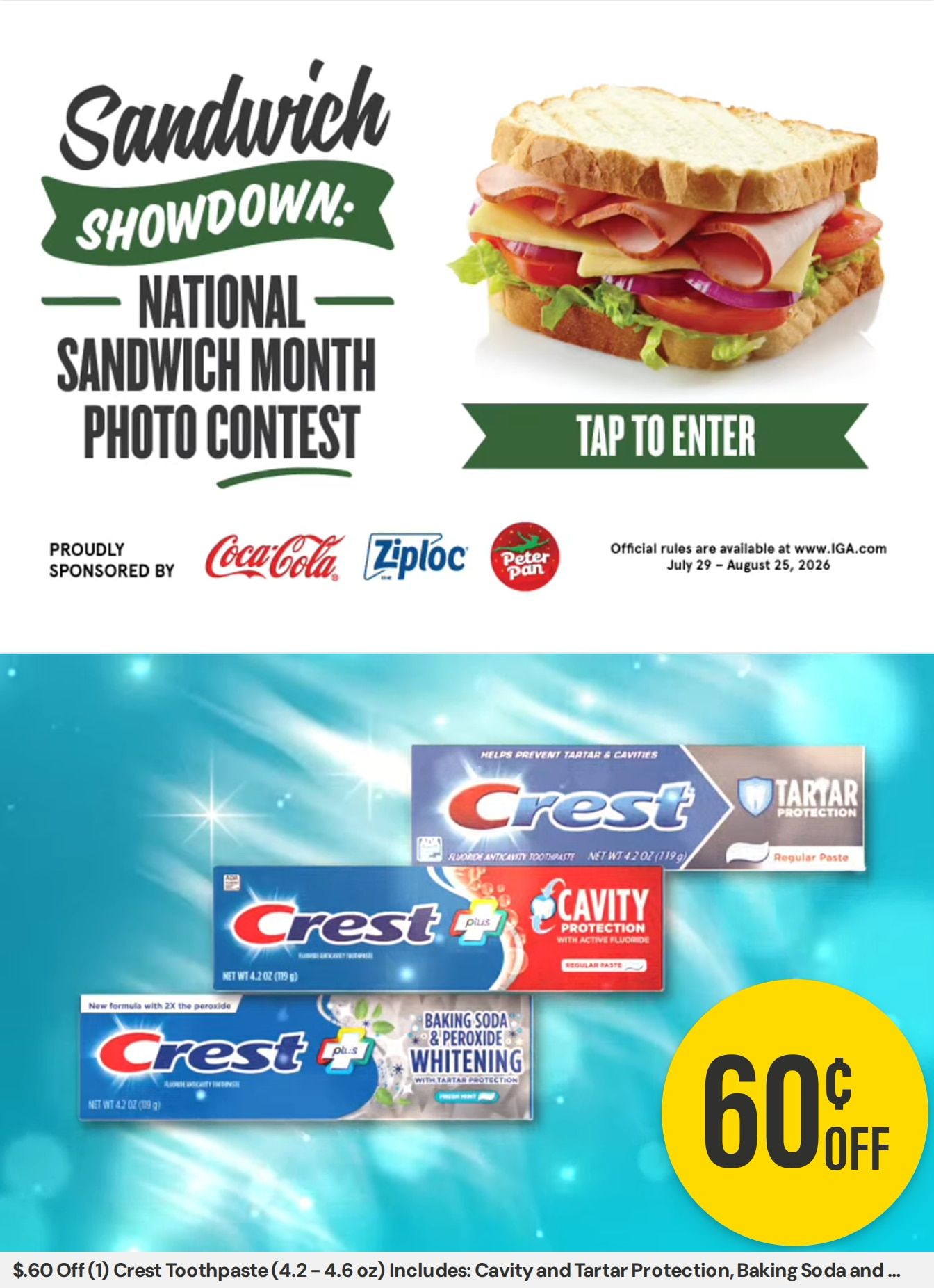 Pete's Market IGA Weekly Ad August 12 - 25, 2026