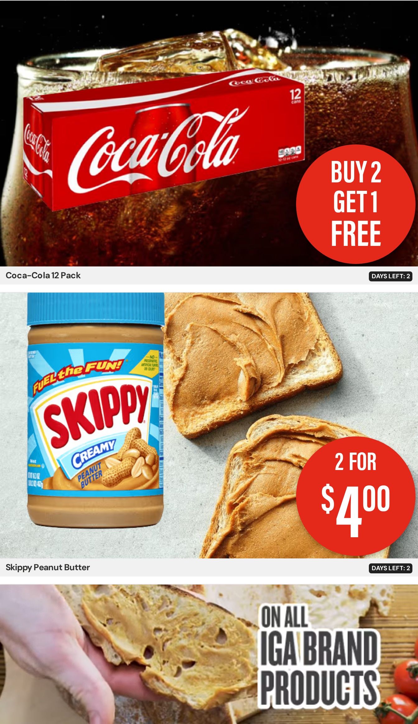 Tri-Town Foods IGA Weekly Ad August 14 - 20, 2026