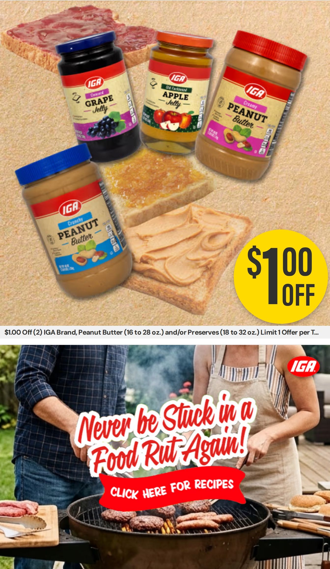 Tri-Town Foods IGA Weekly Ad August 14 - 20, 2026