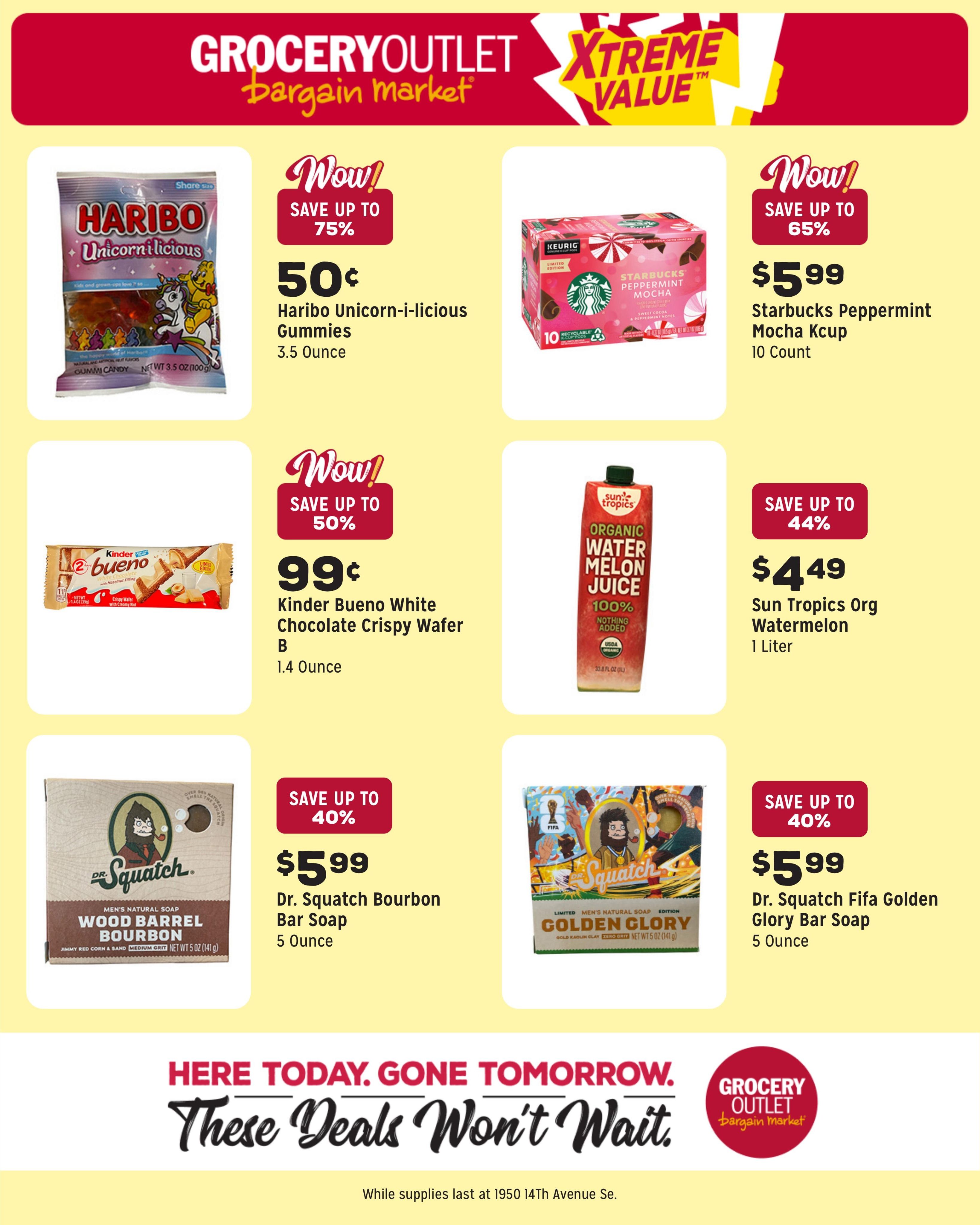 Grocery Outlet (Jefferson Area, OR) Weekly Ad August 12 - 18, 2026