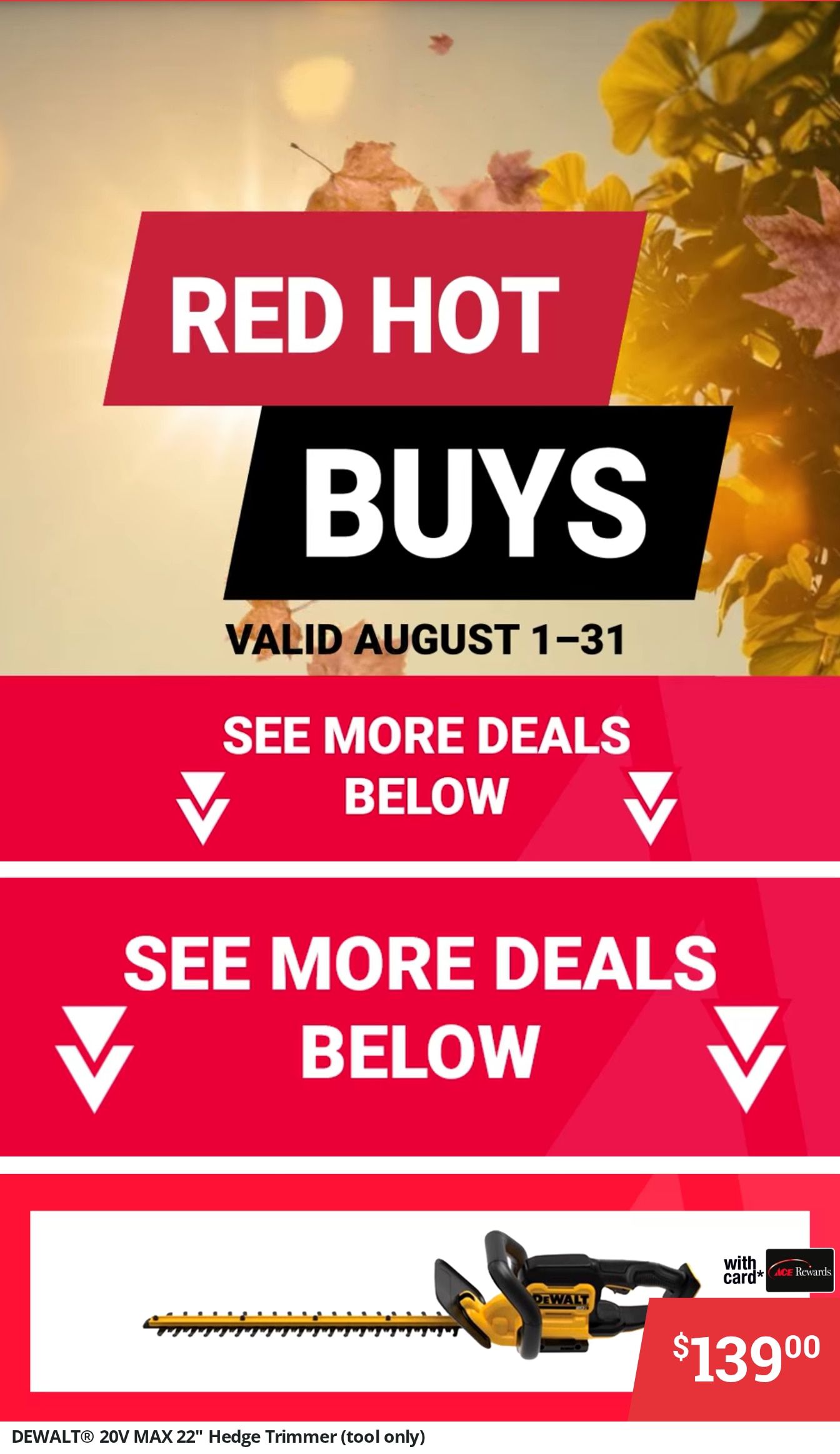 Potter's Ace Home Center (Crossville, TN) Weekly Ad August 1 - 31, 2026