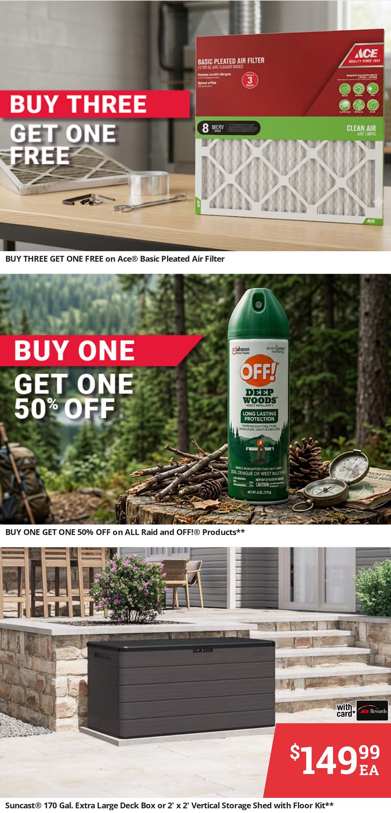 Potter's Ace Home Center (Crossville, TN) Weekly Ad August 1 - 31, 2026
