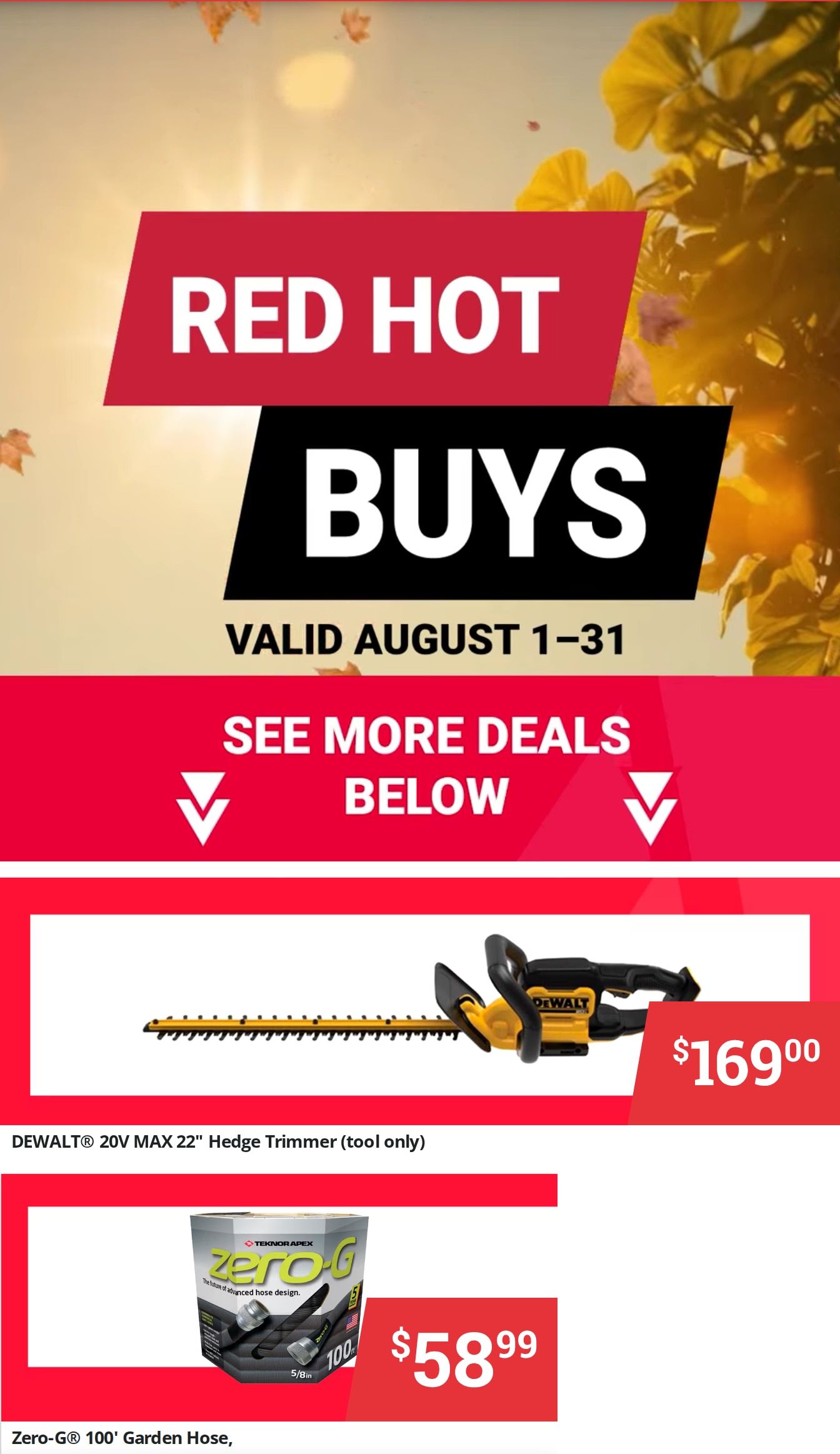 Potter's Ace Home Center (La Follette, TN) Weekly Ad August 1 - 31, 2026