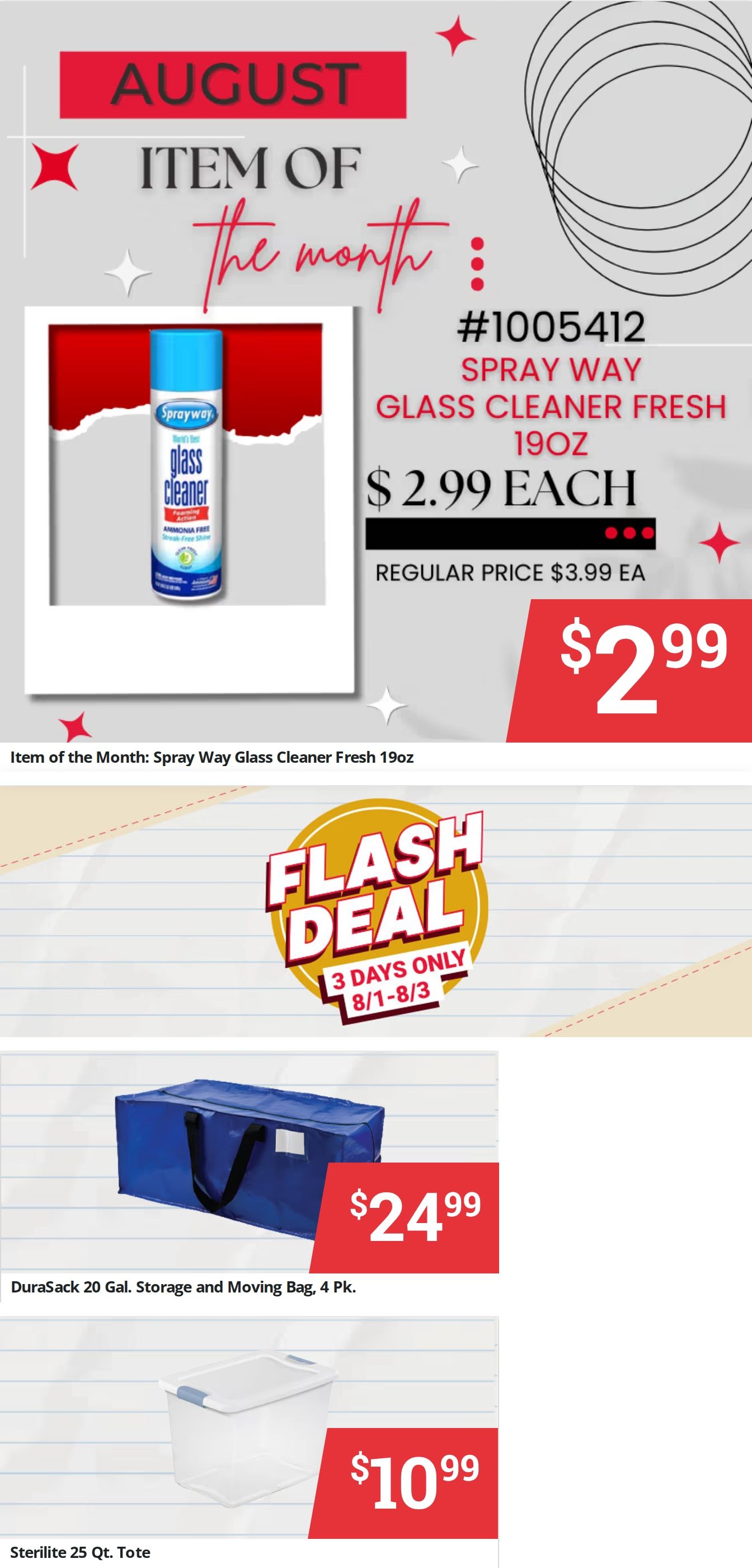 Potter's Ace Home Center (La Follette, TN) Weekly Ad August 1 - 31, 2026