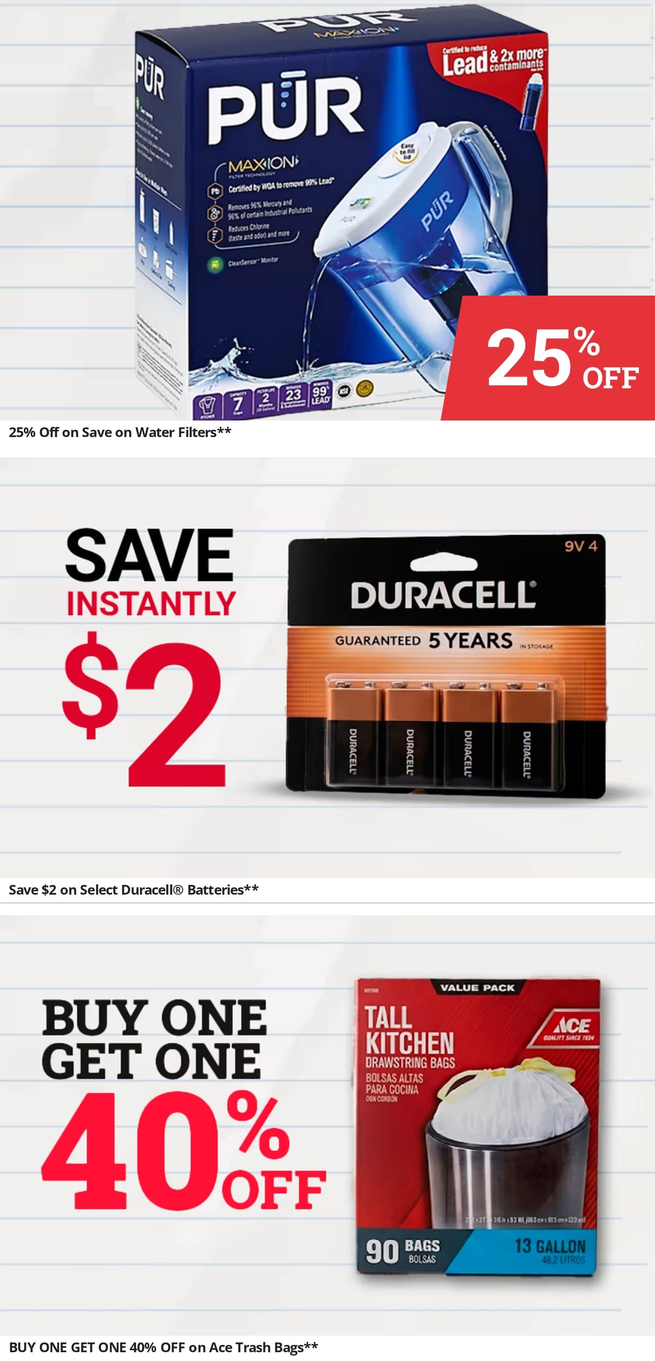 Potter's Ace Home Center (La Follette, TN) Weekly Ad August 1 - 31, 2026
