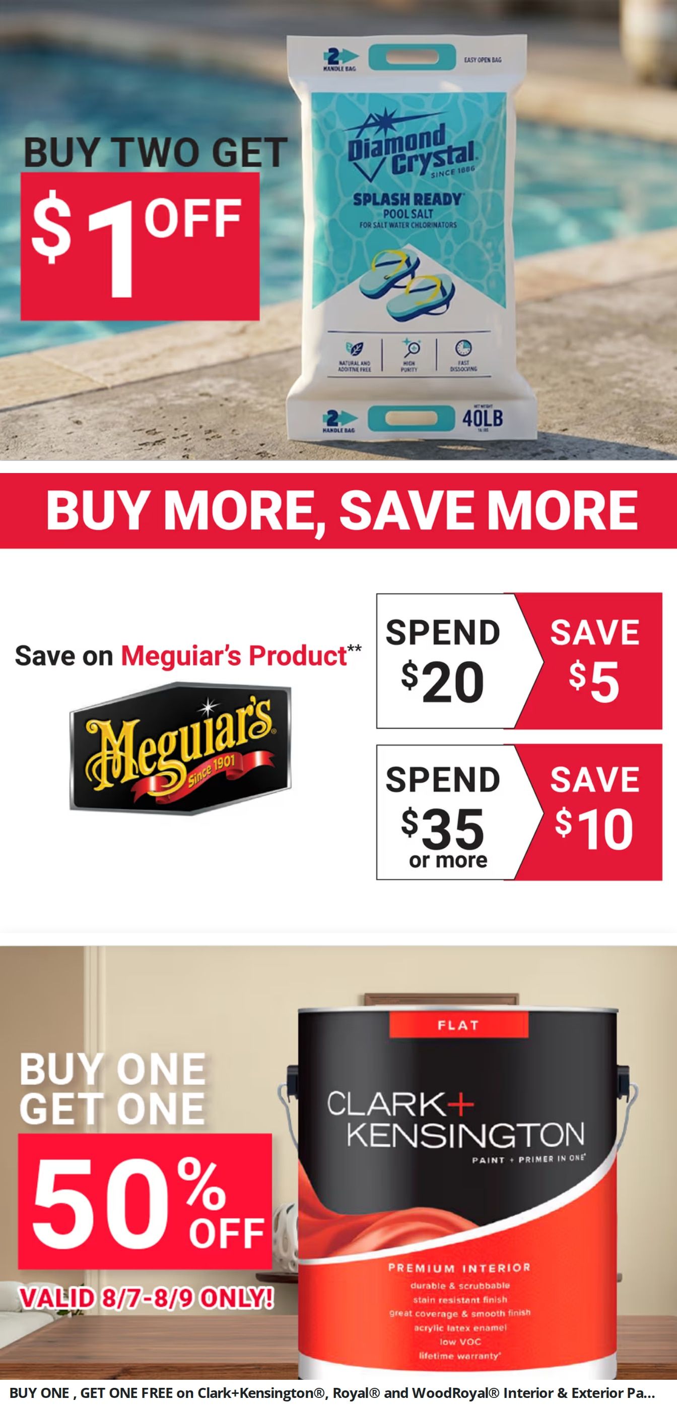 Potter's Ace Home Center (Monterey and Woodbury, TN) Weekly Ad August 1 - 31, 2026