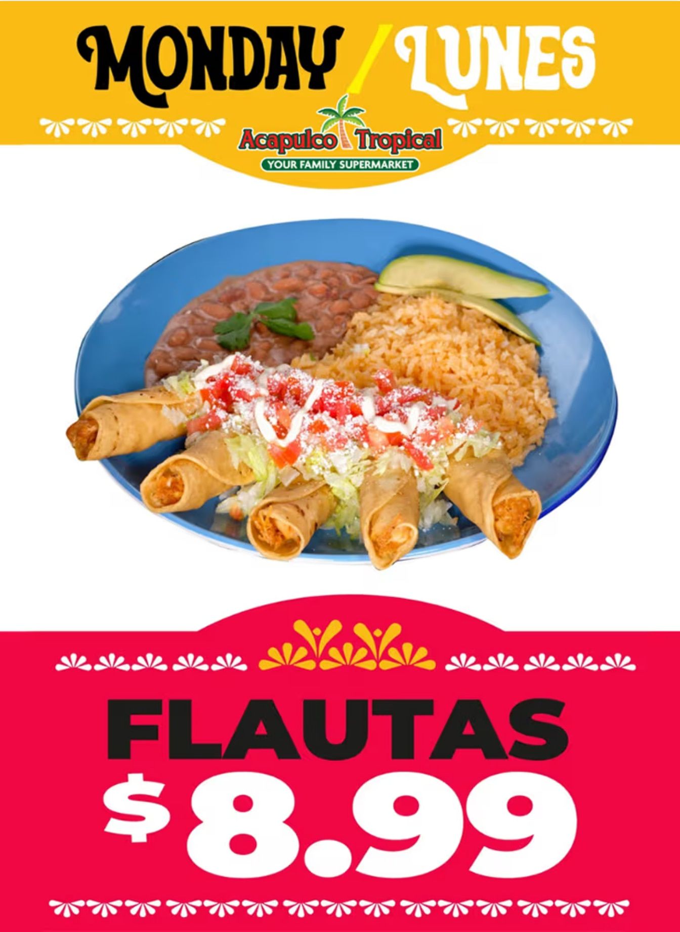 Acapulco Tropical y Mas Weekly Ad July 23 - August 19, 2026