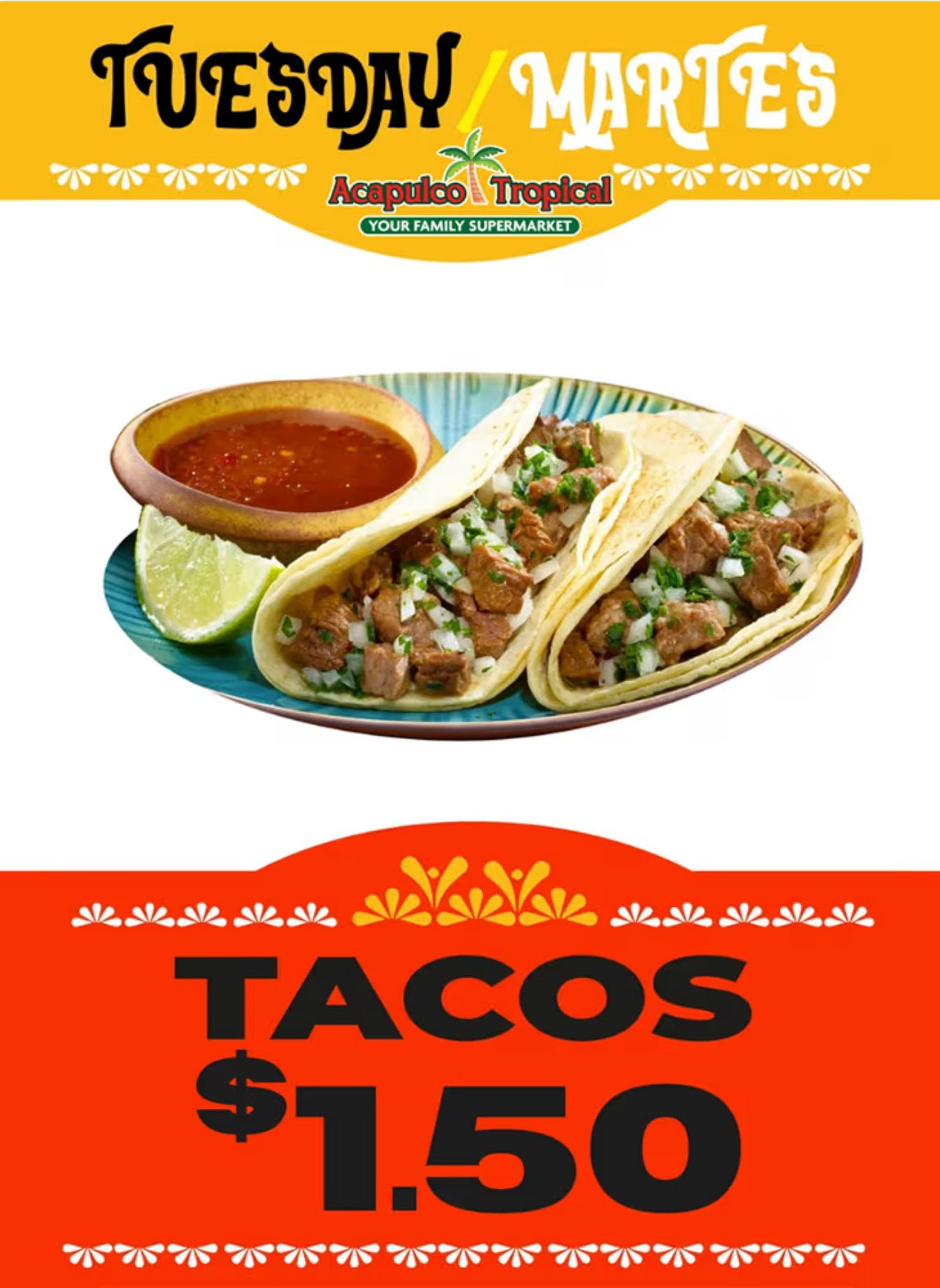 Acapulco Tropical y Mas Weekly Ad July 23 - August 19, 2026
