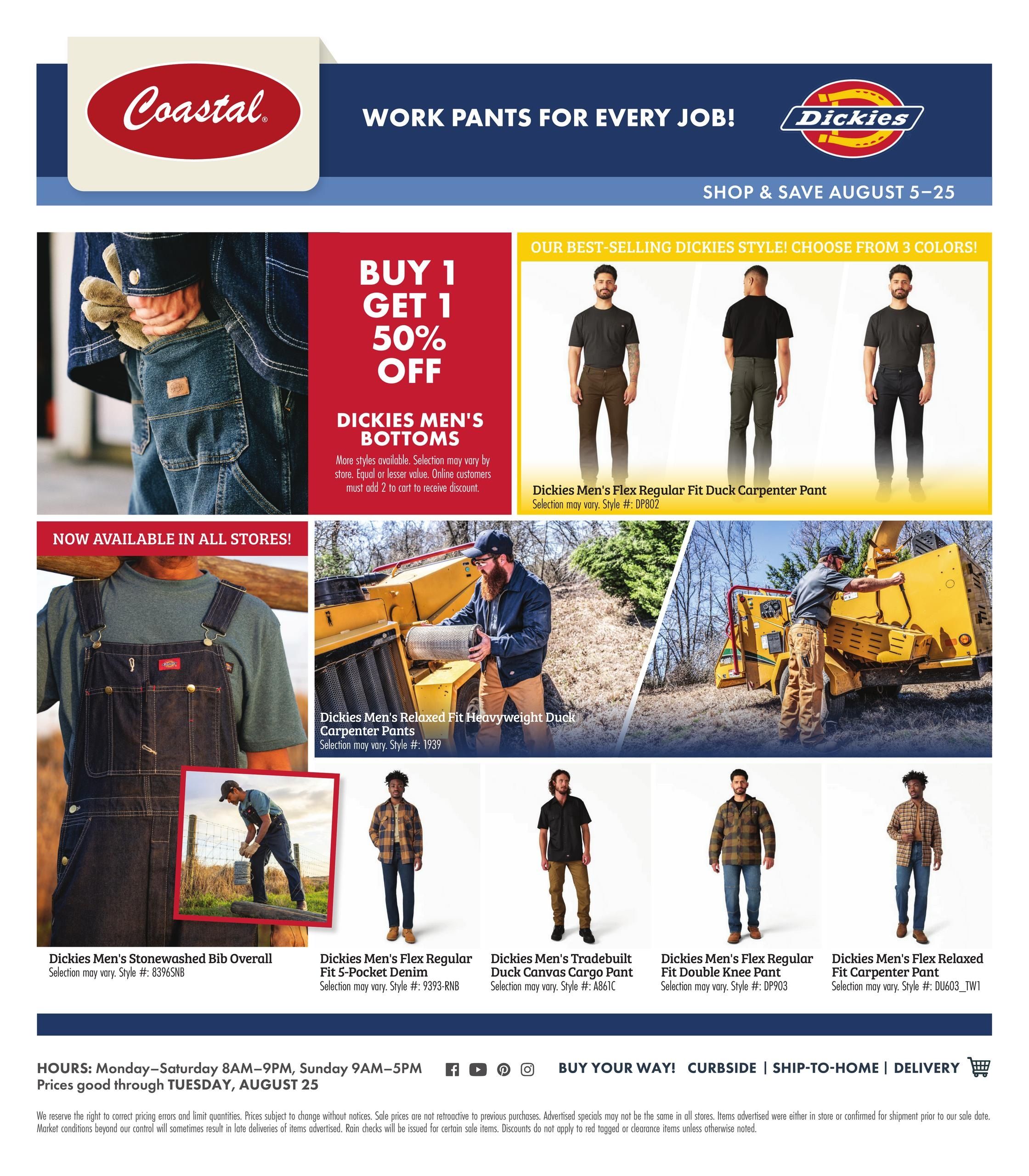 Coastal Farm (CA, OR, WA) Summer Harvest Savings Weekly Ad August 5 - 18, 2026
