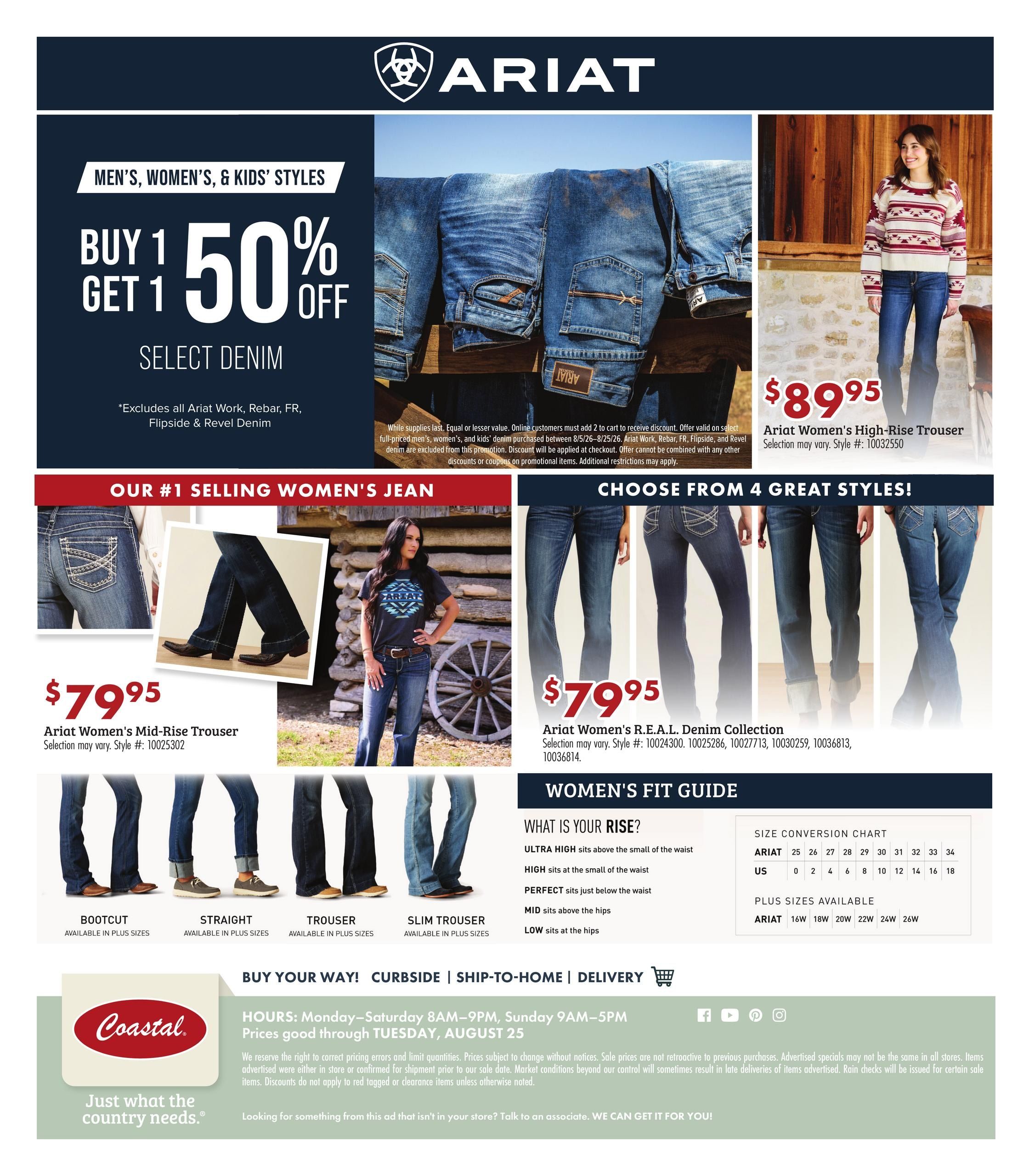 Coastal Farm (OR, WA) Summer Harvest Savings Weekly Ad August 5 - 18, 2026