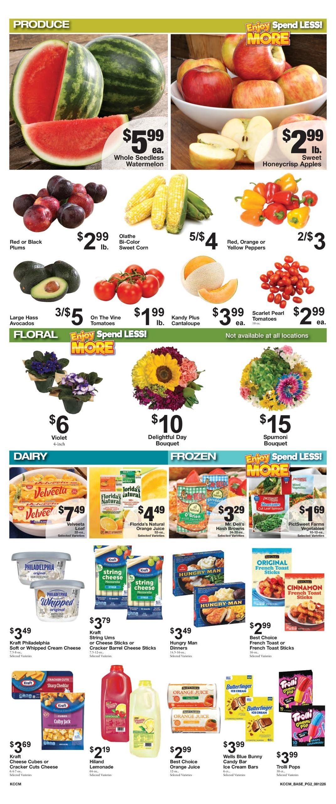 Bratchers Market Weekly Ad August 12 - 18, 2026