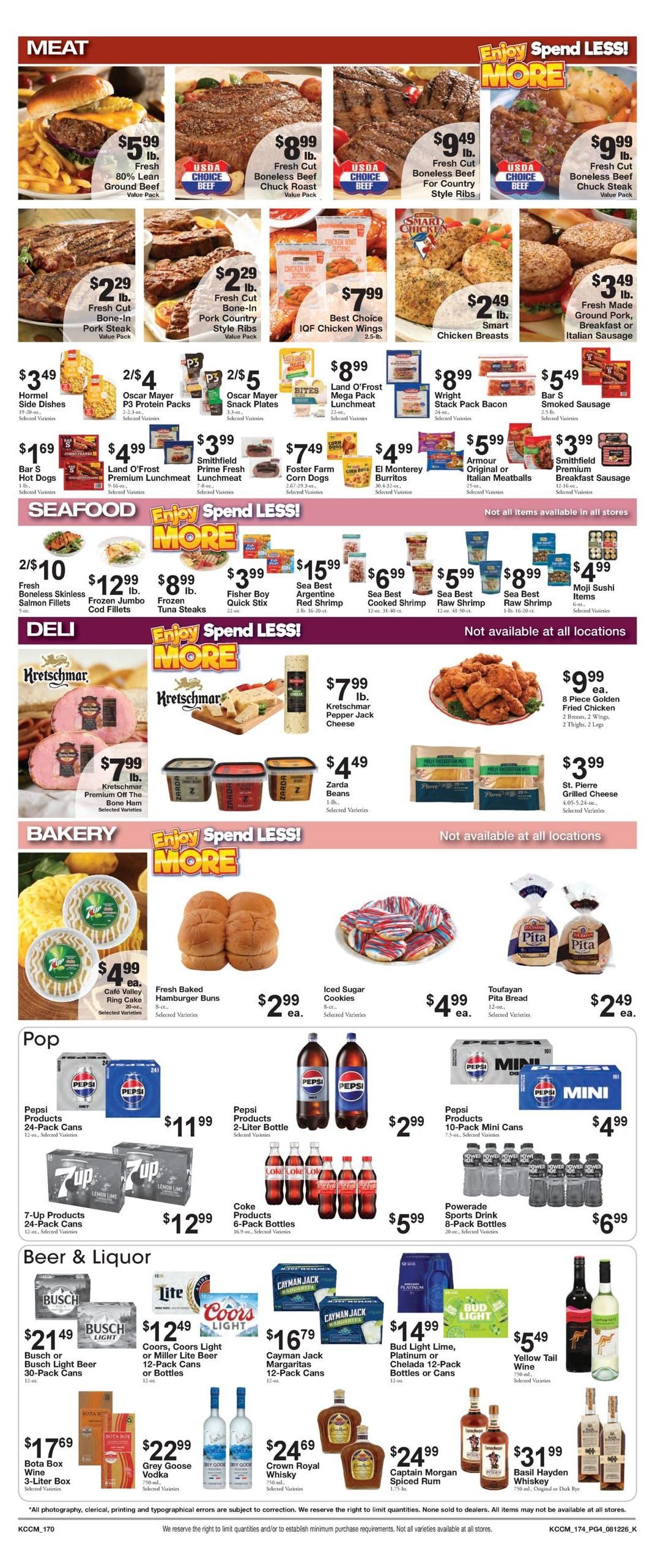 Bratchers Market Weekly Ad August 12 - 18, 2026