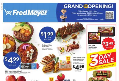 Fred Meyer (Lafayette Area, OR) Weekly Ad August 12 - 18, 2026