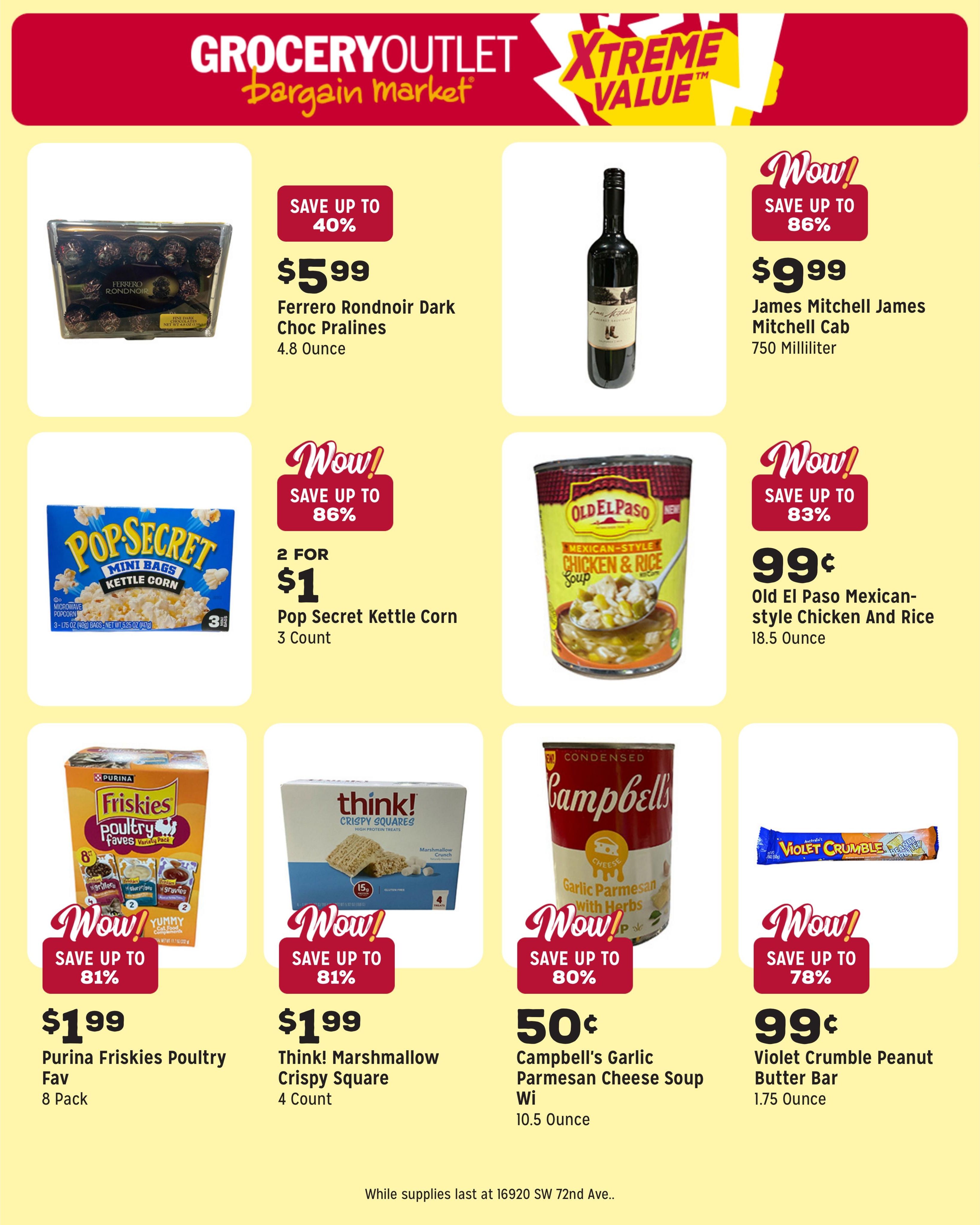 Grocery Outlet (Lake Oswego Area, OR) Weekly Ad August 12 - 18, 2026
