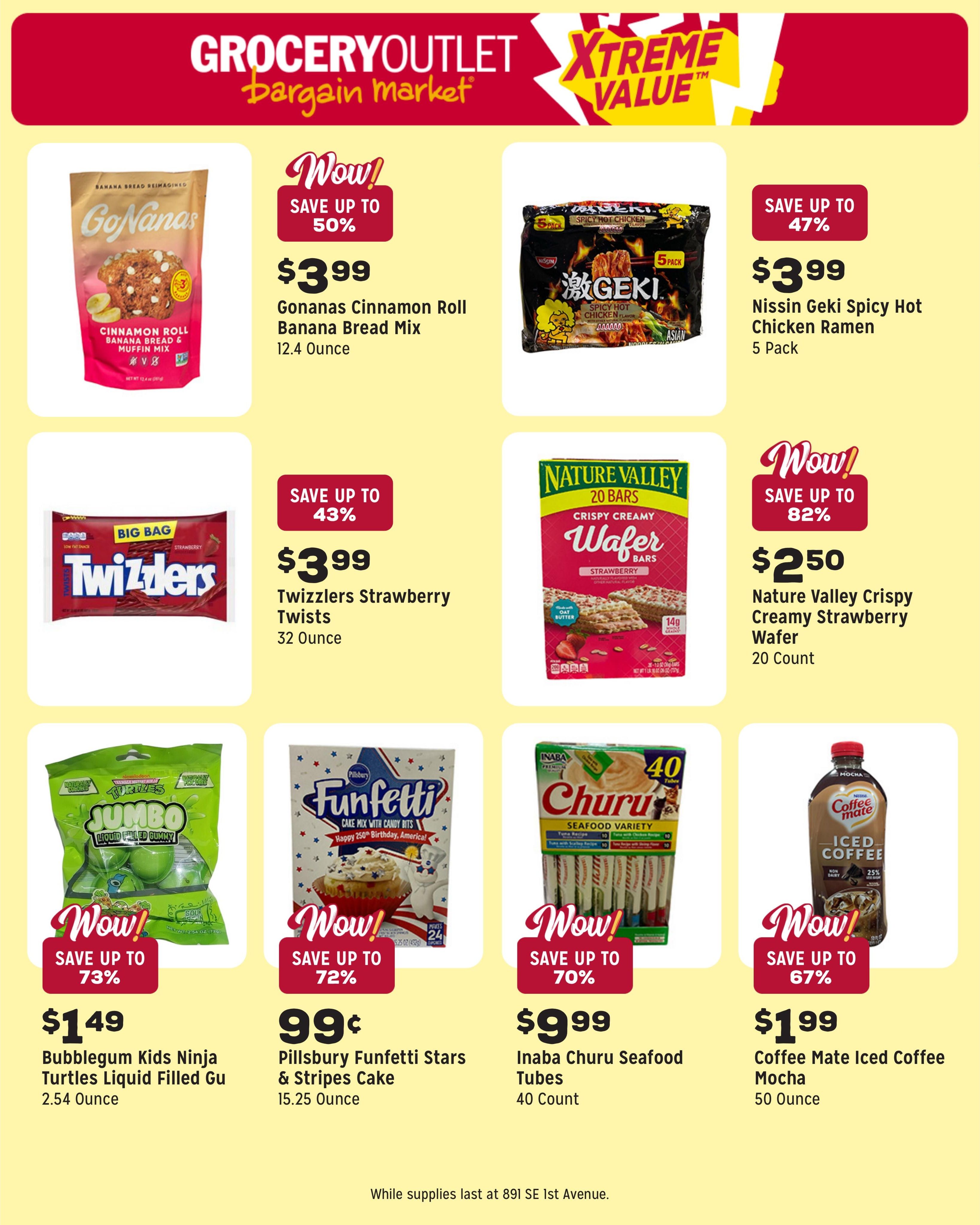 Grocery Outlet (Wilsonville Area, OR) Weekly Ad August 12 - 18, 2026