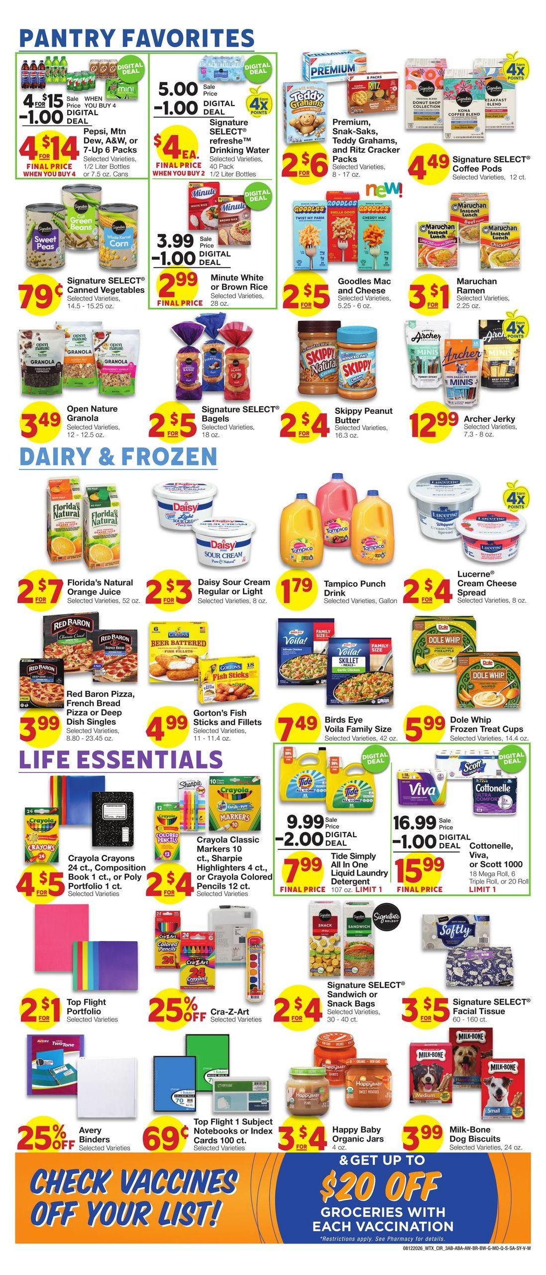 United Supermarkets (Albany Area, TX) Weekly Ad August 12 - 18, 2026