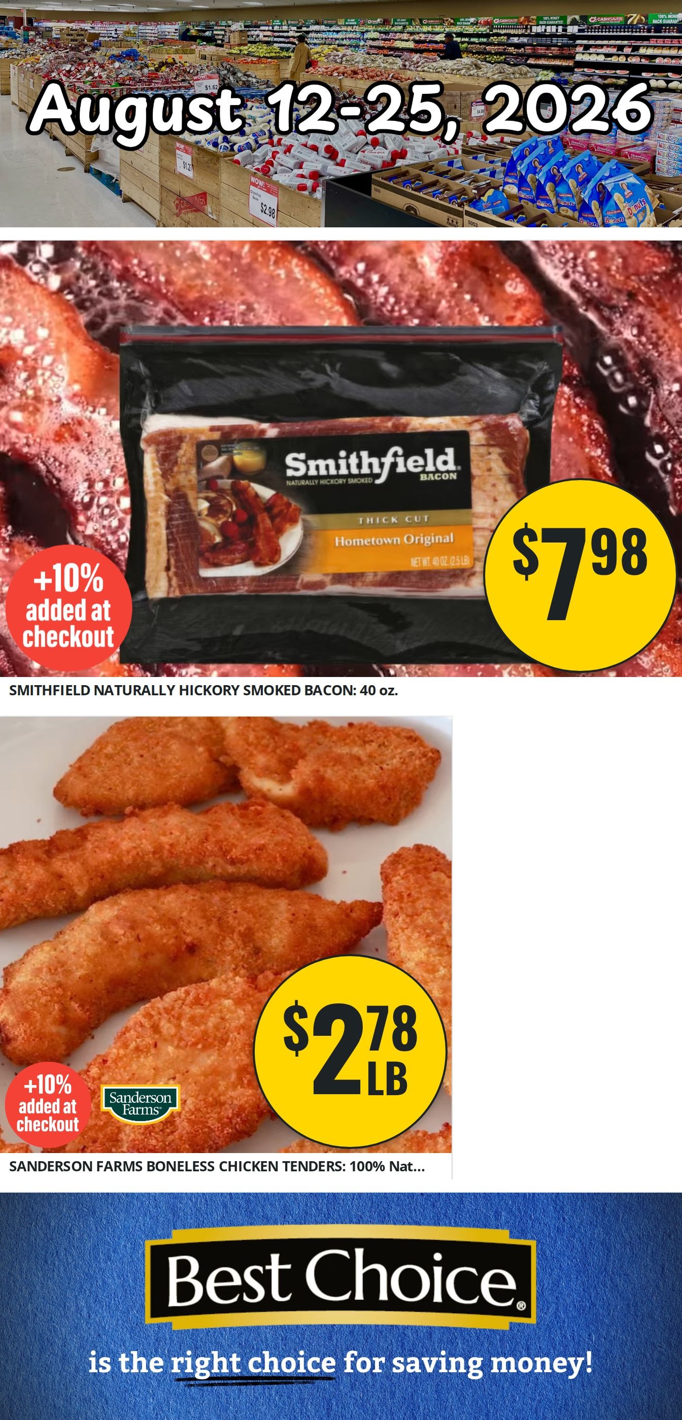 Memphis Cash Saver Weekly Ad August 12 - 25, 2026