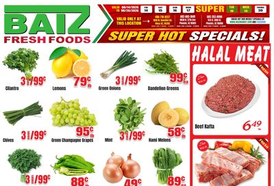 Baiz Market (Mesa, AZ) Weekly Ad August 14 - 20, 2026