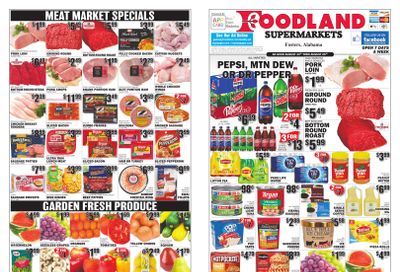 Gateway Foodland (Fosters, AL) Weekly Ad August 19 - 25, 2026