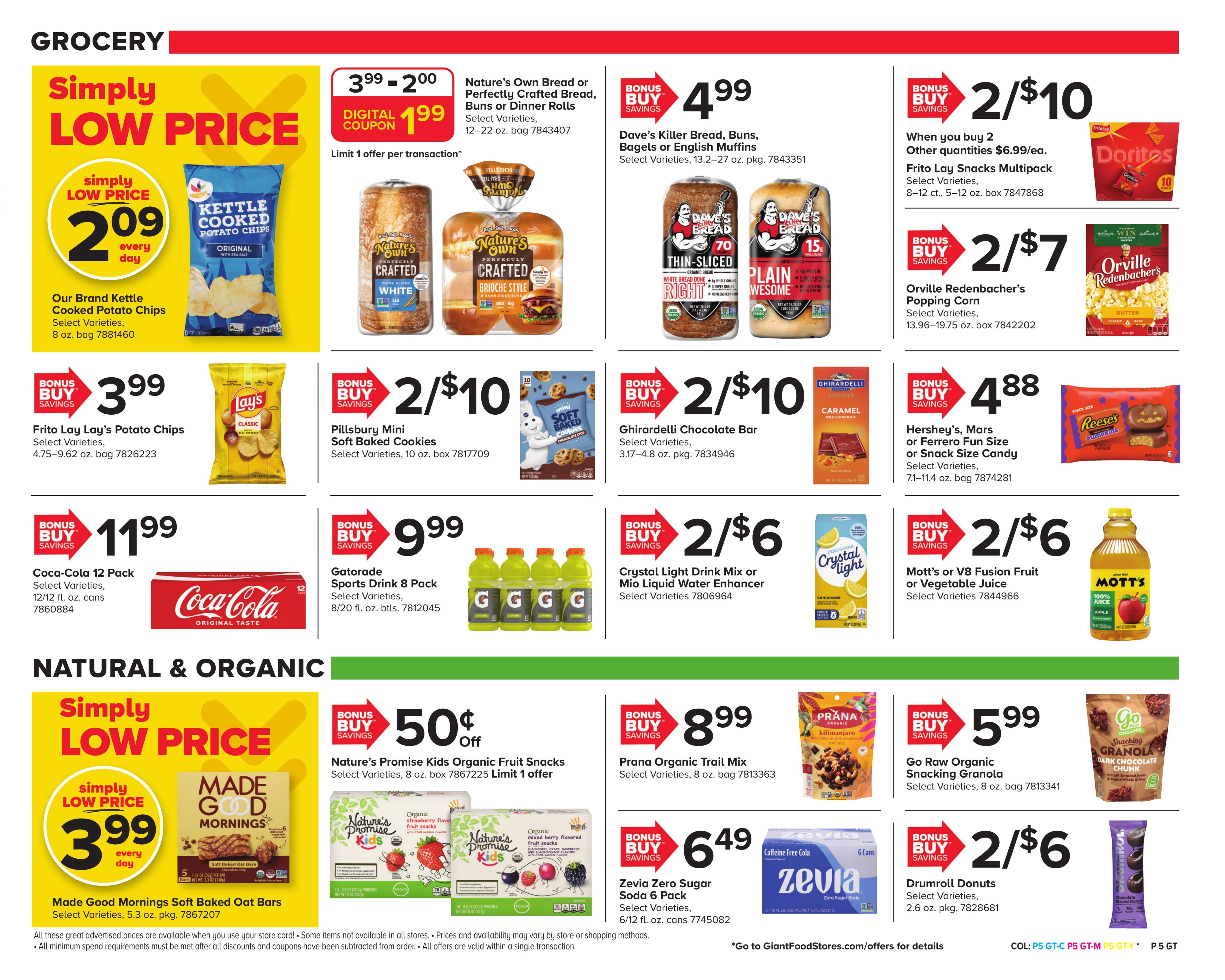 Giant Food Stores (Philadelphia–Haddonfield Area, NJ–PA) Weekly Ad August 21 - 27, 2026
