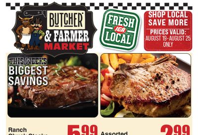 Butcher & Farmer Market Weekly Ad August 19 - 25, 2026