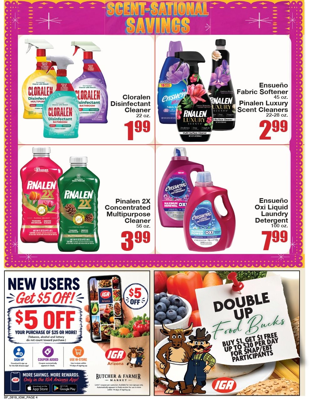 Butcher & Farmer Market Weekly Ad August 19 - 25, 2026
