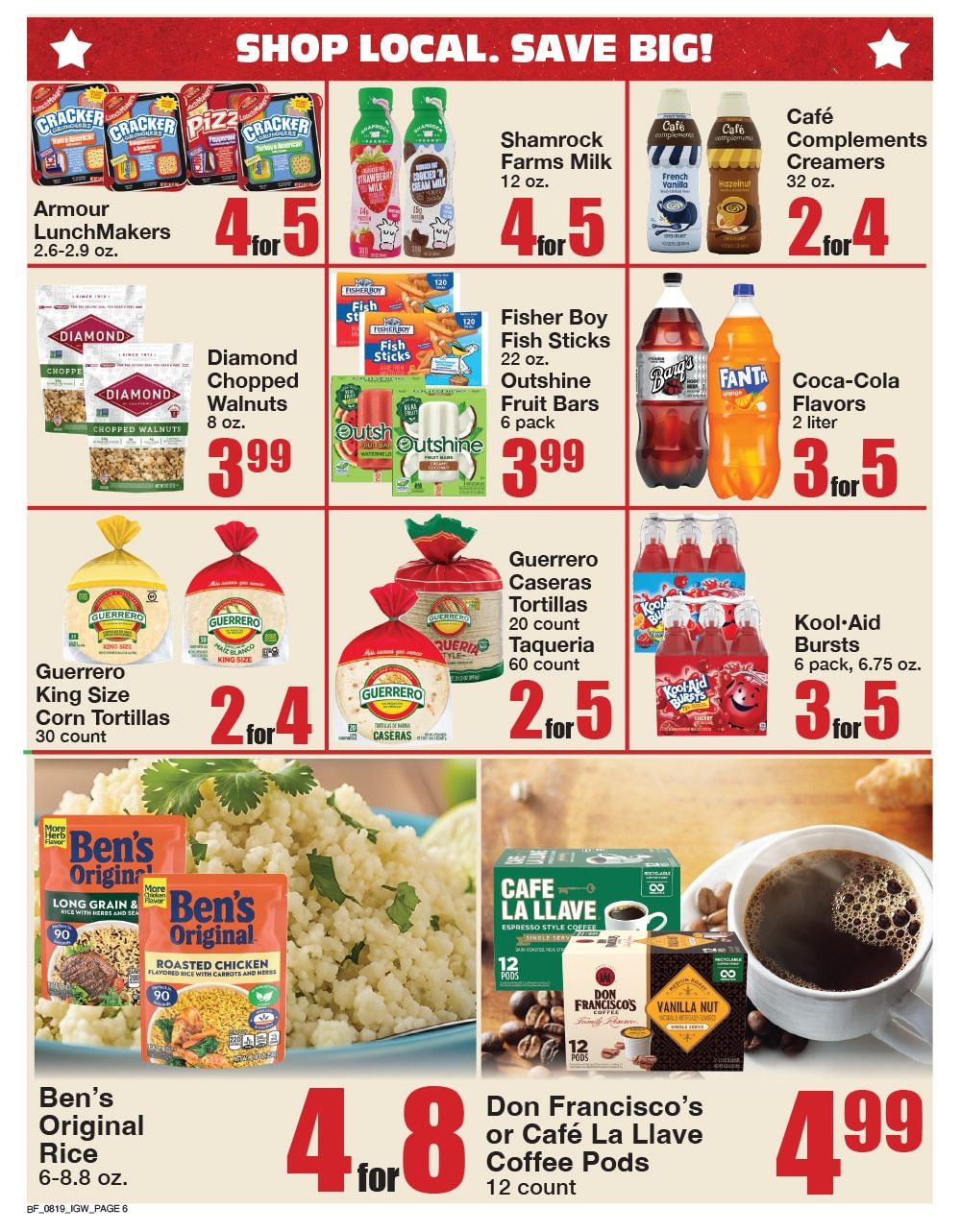 Butcher & Farmer Market Weekly Ad August 19 - 25, 2026