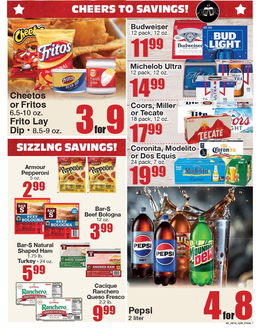 Butcher & Farmer Market Weekly Ad August 19 - 25, 2026