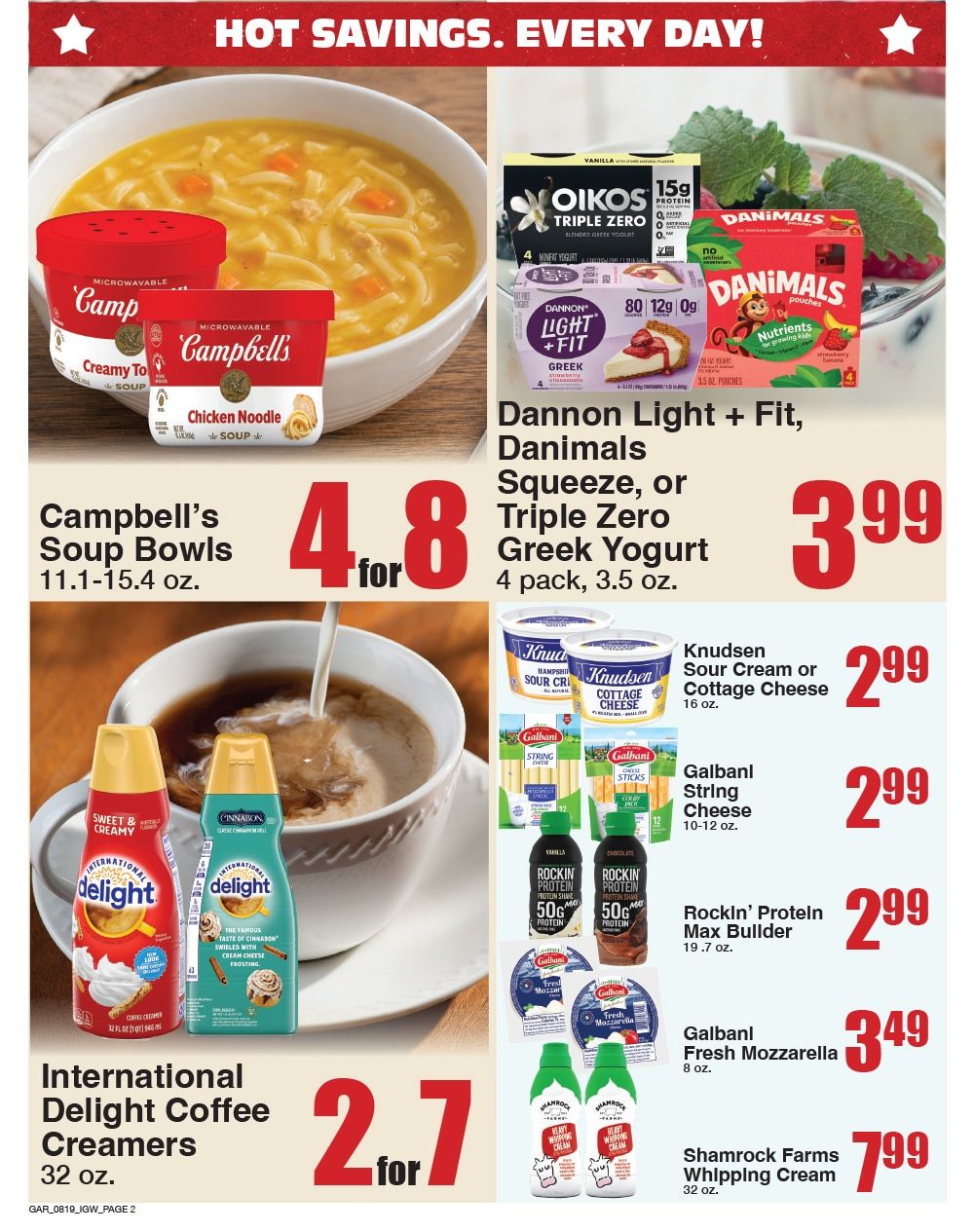 Garrett's IGA Weekly Ad August 19 - 25, 2026