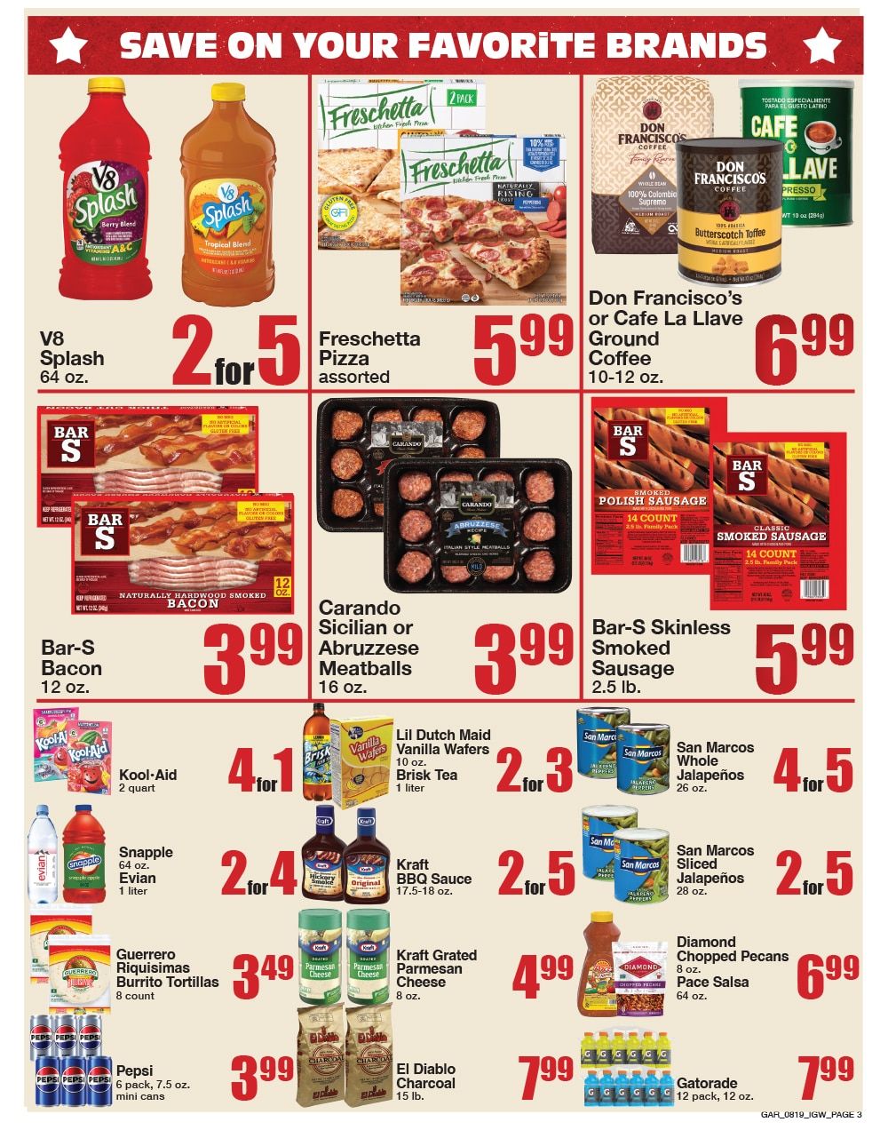 Garrett's IGA Weekly Ad August 19 - 25, 2026