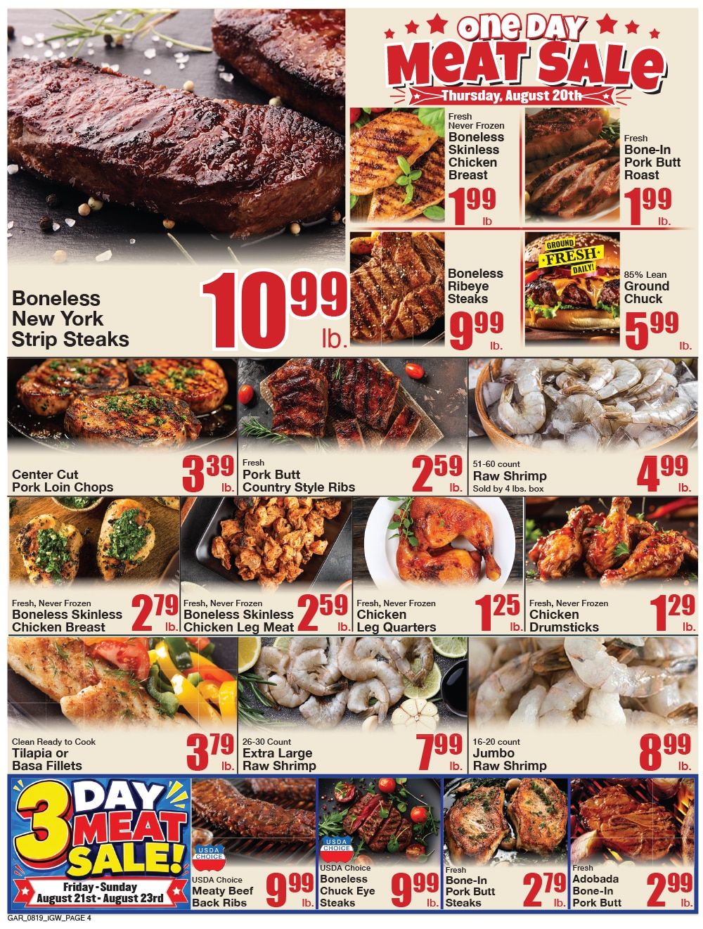 Garrett's IGA Weekly Ad August 19 - 25, 2026