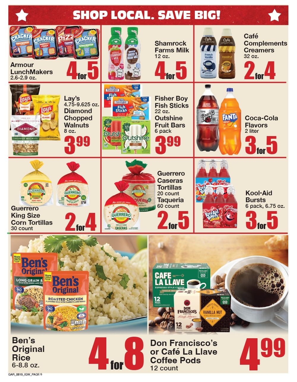 Garrett's IGA Weekly Ad August 19 - 25, 2026