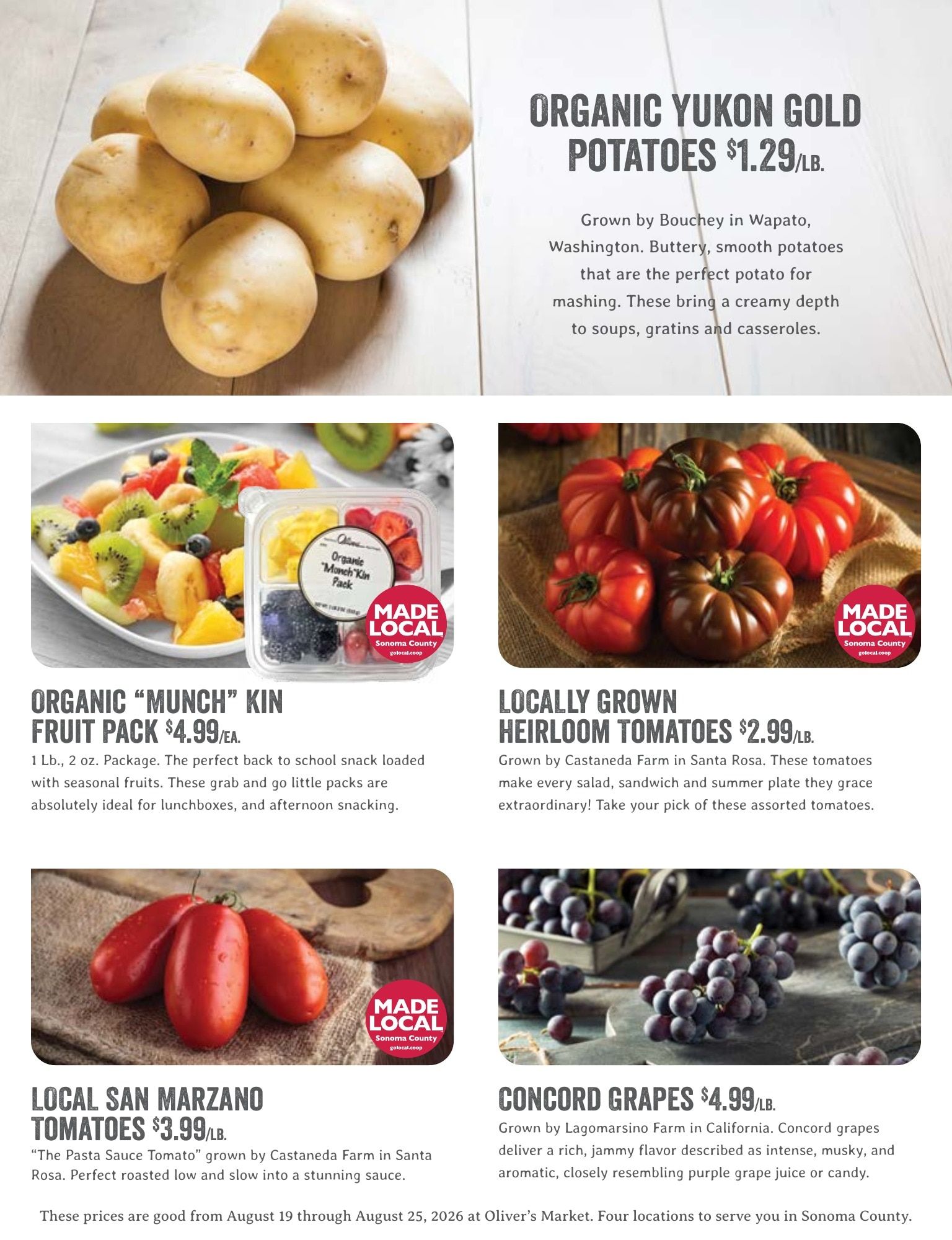 Oliver's Market Weekly Ad August 19 - 25, 2026