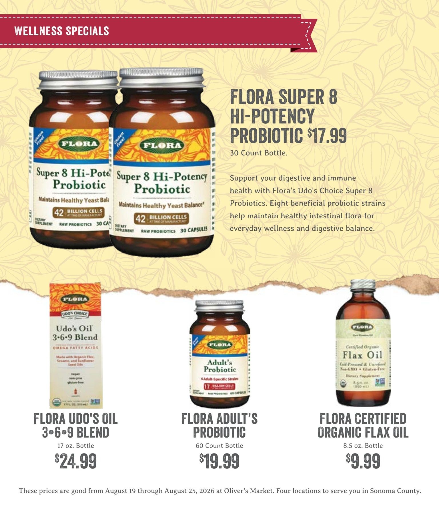 Oliver's Market Weekly Ad August 19 - 25, 2026